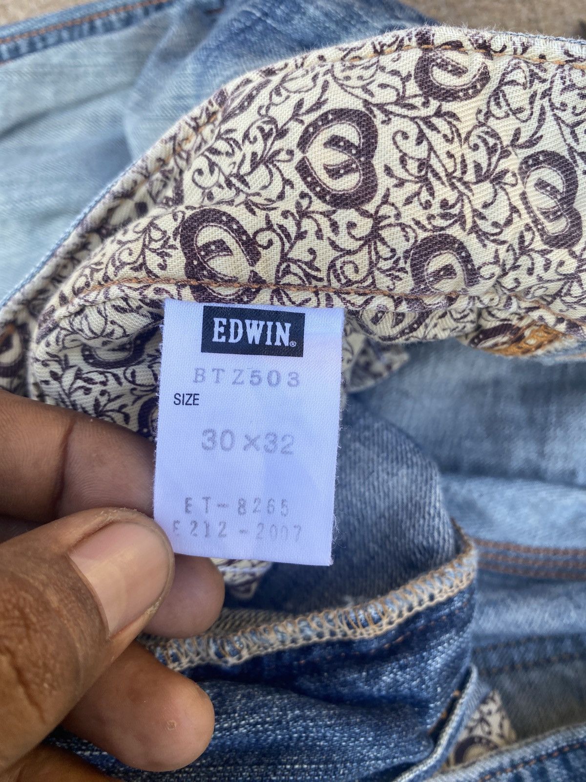 14th Addiction × Edwin Vintage edwin blue trip straight cut denim Size US 30 / EU 46 - 6 Thumbnail