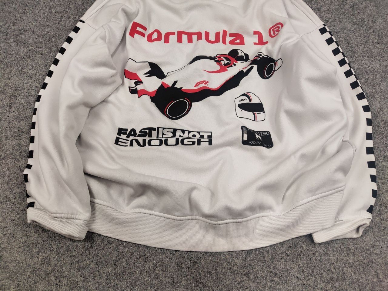 Formula 1 Formula 1 Classic Racing H&M logo Oversized Sweatshirt Size M / US 6-8 / IT 42-44 - 4 Thumbnail