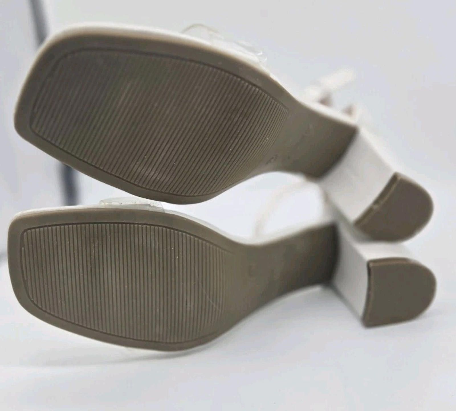 Other Sophia Taylor White Heels Clear Open Toe Style Lynn Sz 10 M Size US 10 / IT 40 - 11 Thumbnail