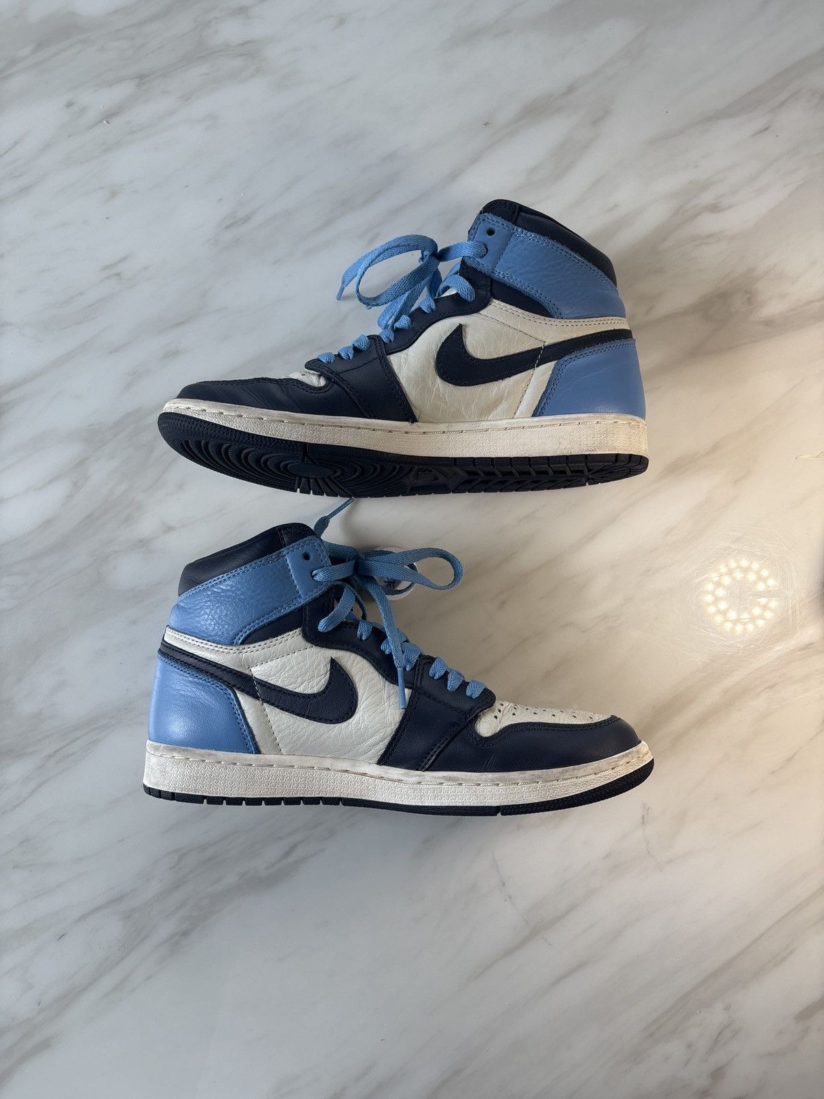 Jordan Brand Jordan 1 High Obsidian UNC Size US 8 / EU 41 - 3 Thumbnail