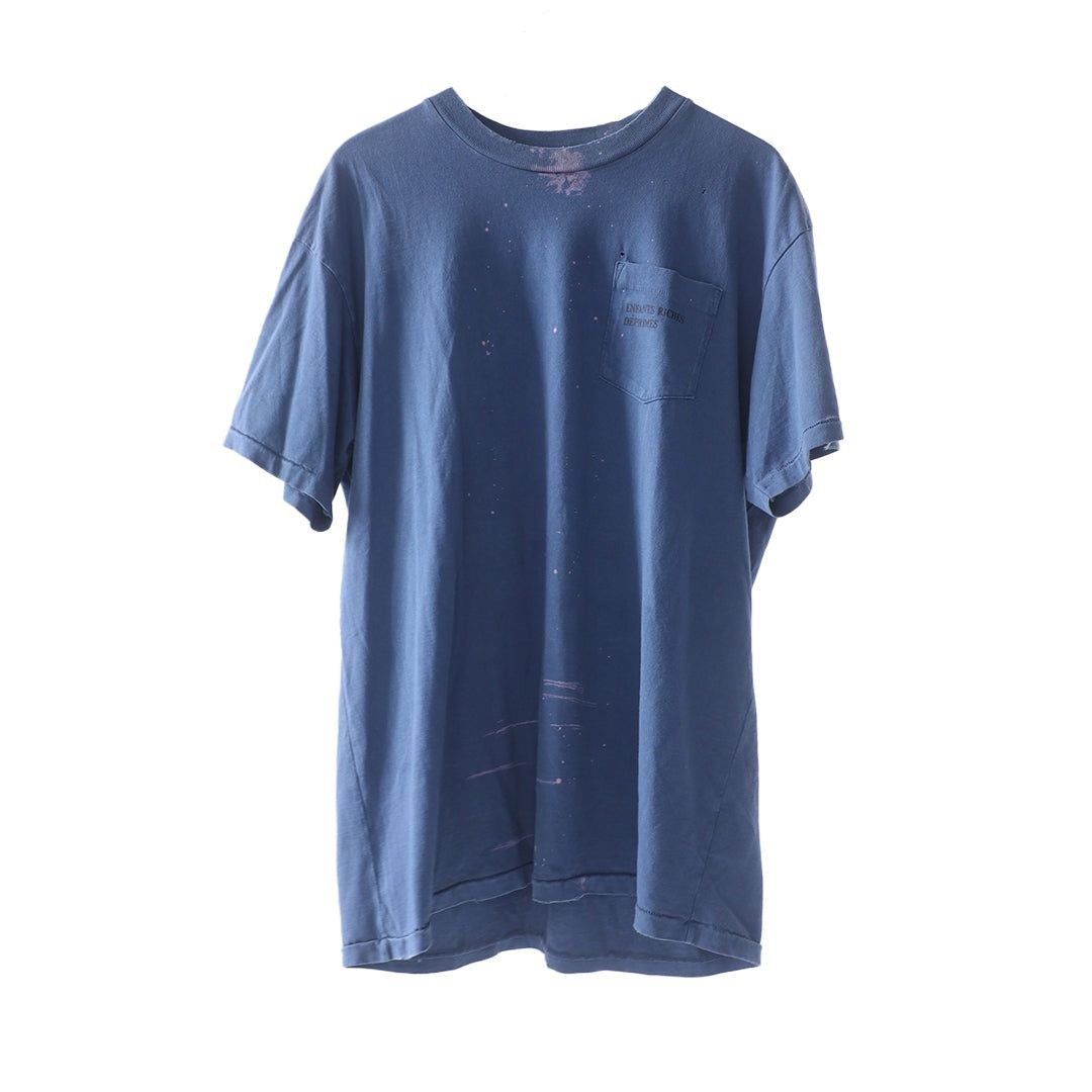 Enfants Riches Deprimes ERD FADED BLUE POCKET T-SHIRT Size US XL / EU 56 / 4 - 1 Thumbnail