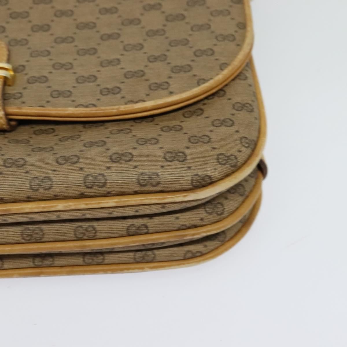 Gucci GUCCI Micro GG Supreme Shoulder Bag Pvc Leather Beige 001 Size ONE SIZE - 11 Thumbnail
