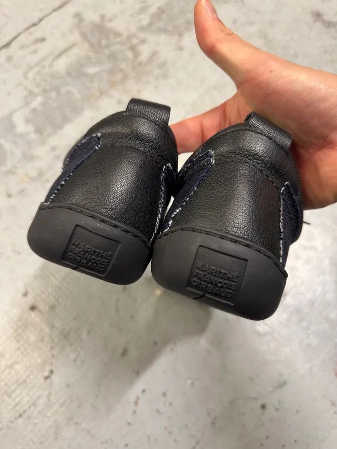Marithe + Francois Girbaud Marithé François Girbaud Leather Denim Brut Low Top Sneakers Size US 10 / IT 40 - 7 Thumbnail