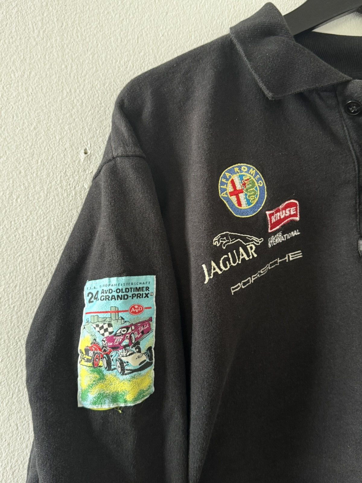 Vintage AvD Oldtimer Grand Prix Nurburgring Racing Sweatshirt 1996 Size US L / EU 52-54 / 3 - 3 Thumbnail