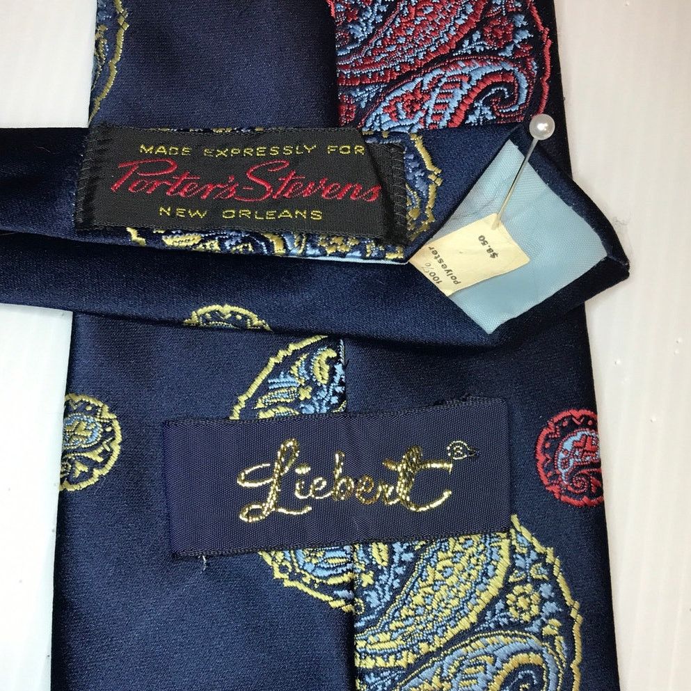 Other Liebert Vintage Paisley Classic Wide Necktie Size ONE SIZE - 3 Thumbnail