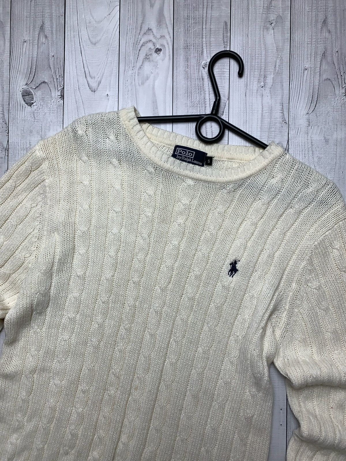 Polo Ralph Lauren × Vintage Vintage polo Ralph Lauren sweater knitted size S logo Size US S / EU 44-46 / 1 - 2 Thumbnail