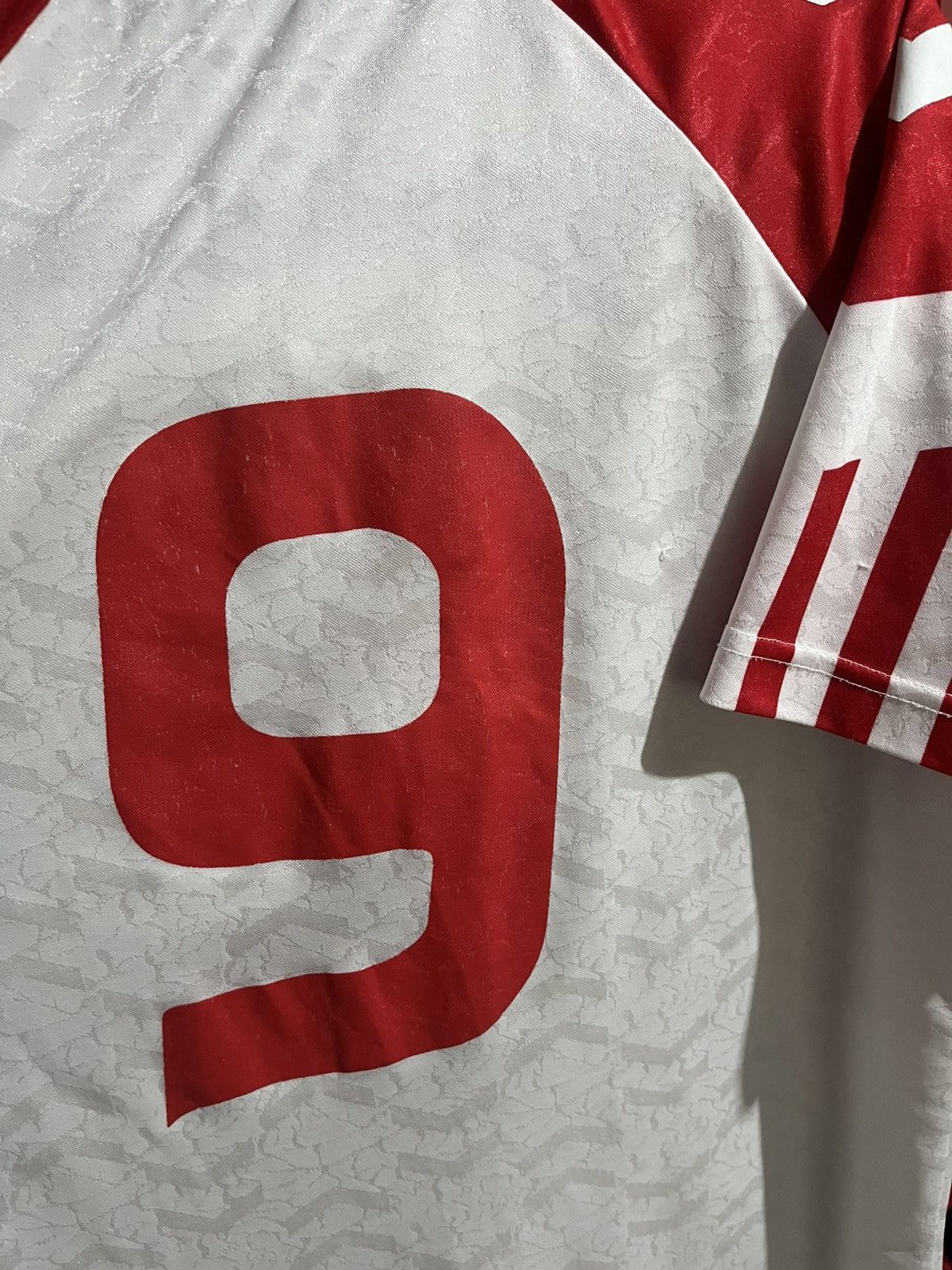 Hummel Vintage Hummel Denmark 1992 Away Soccer Jersey Size US S / EU 44-46 / 1 - 5 Thumbnail