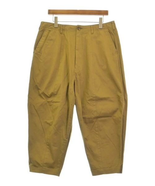 Comme des Garcons Homme Cropped Pants Plain Zipper Wide Pattern Beige Size US 34 / EU 50 - 1 Thumbnail