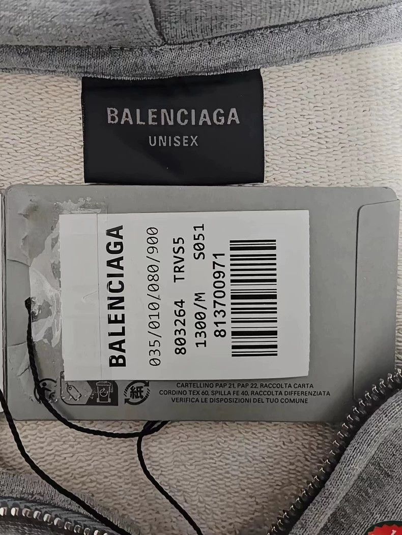 Balenciaga Balenciaga 25ss seal zipper sweater coat-2506 Size US M / EU 48-50 / 2 - 5 Thumbnail