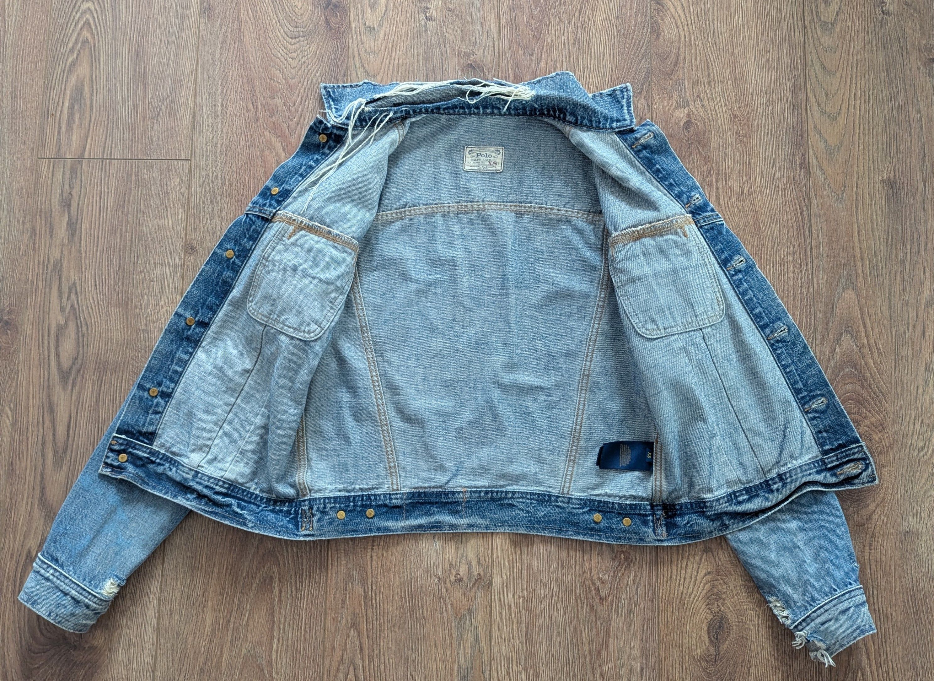 Polo Ralph Lauren Polo Ralph Lauren Denim Jacket Size XS Made In Mexico Size XS / US 0-2 / IT 36-38 - 10 Thumbnail