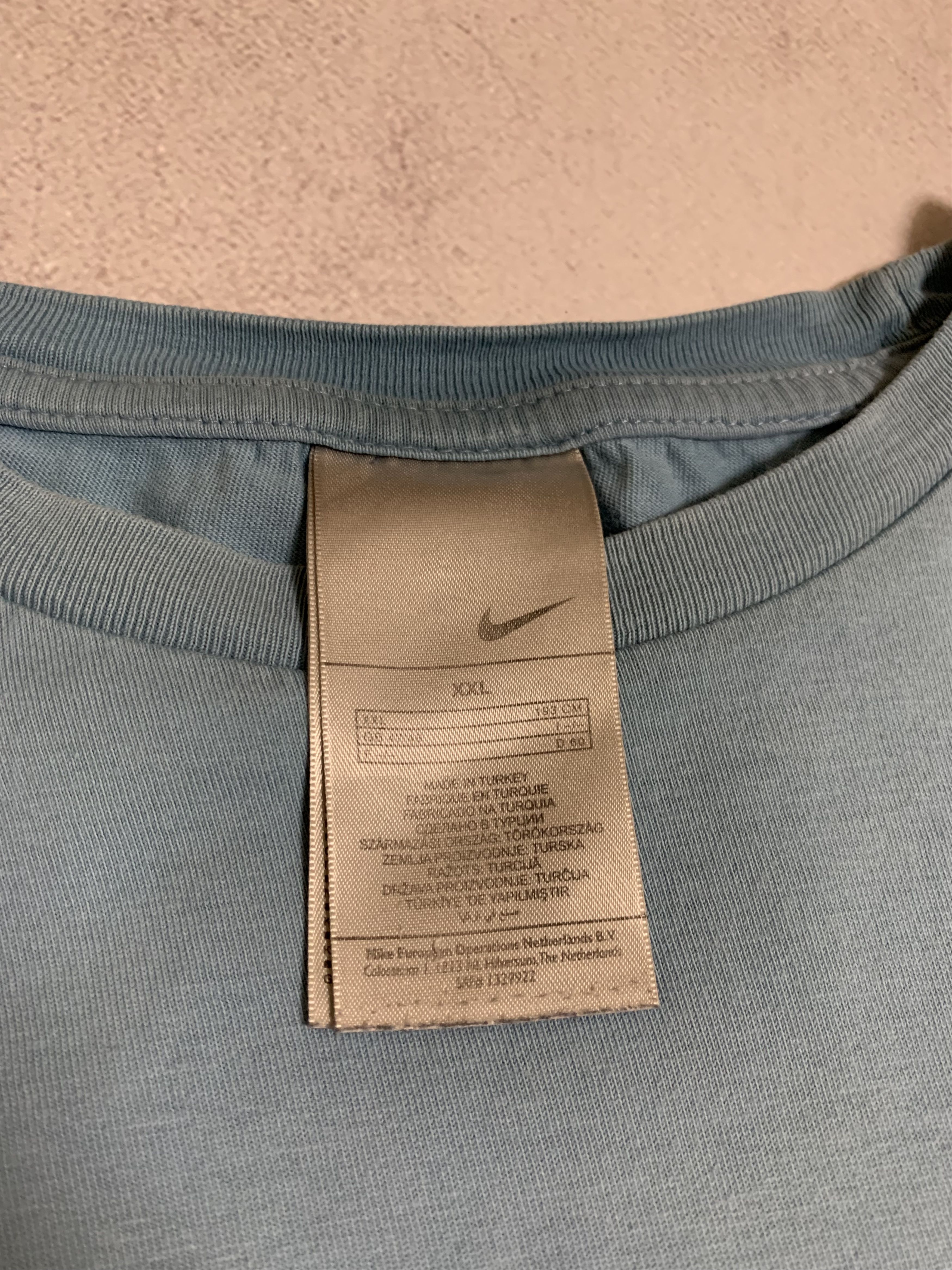 Nike × Vintage Vintage Nike T Shirt Tee Swoosh Baggy 90s Y2K Crazy Size US XXL / EU 58 / 5 - 8 Thumbnail