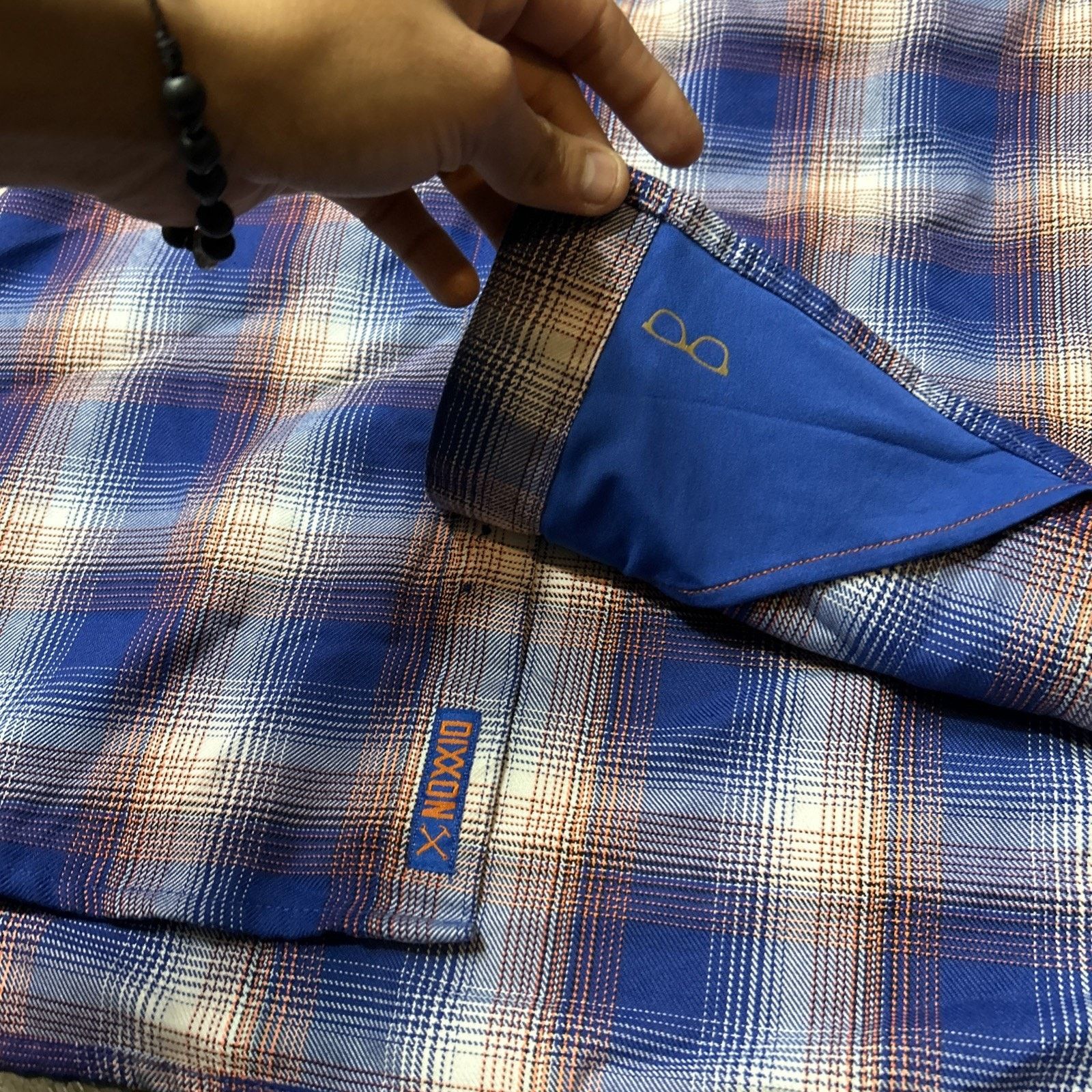 Dixxon Dixxon Flannel The Great One 13 2XL D-Tech Mens Blue Size US XXL / EU 58 / 5 - 2 Thumbnail