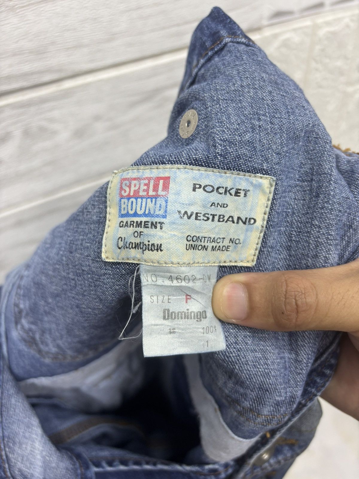Hysteric Glamour Vintage Spellbound Garment Of ChampionDenim Overalls Size US 34 / EU 50 - 9 Thumbnail