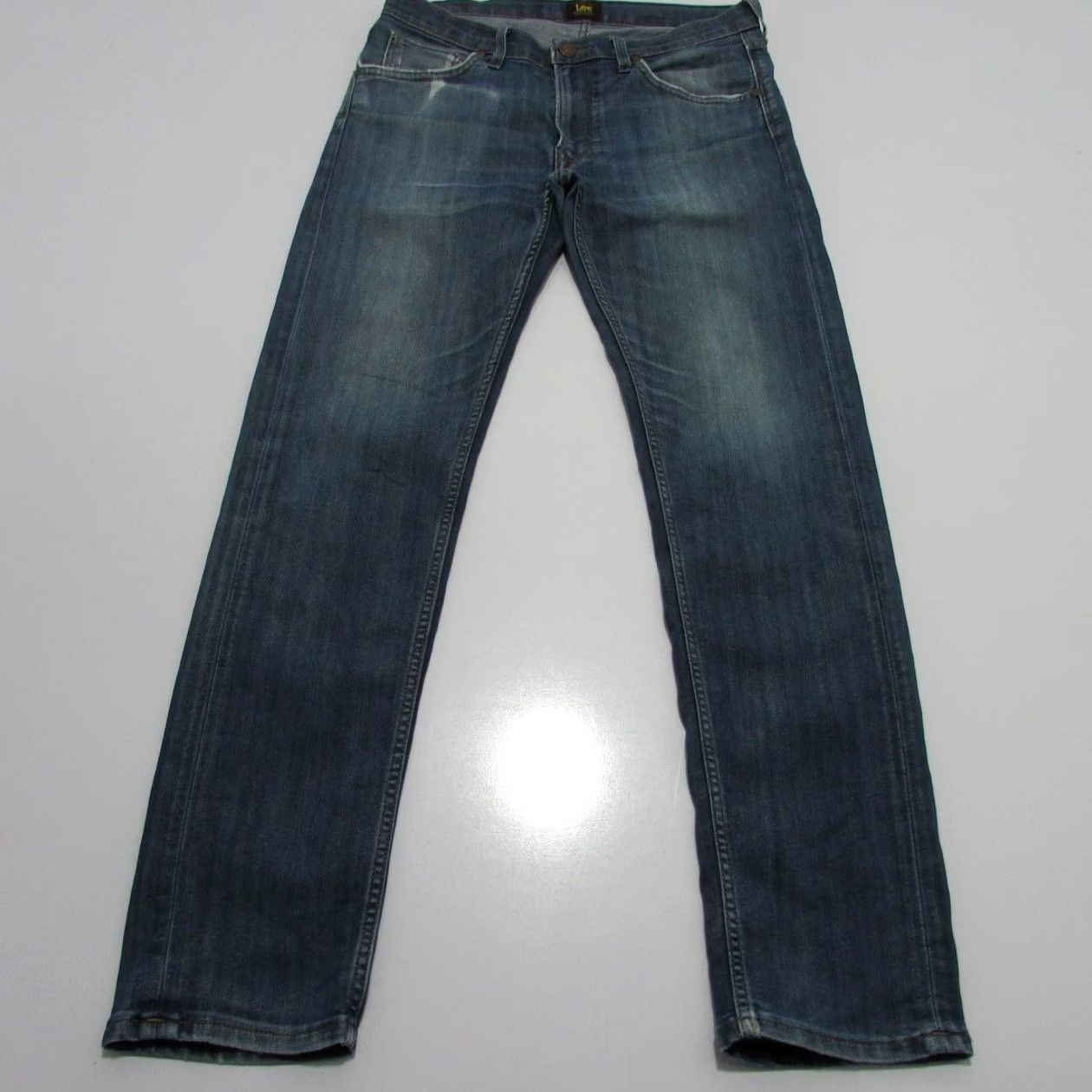 Lee Lee DAREN ZIP FLY Stretch Men’s Slim Fit Skinny Jeans Blue W 31 / L30 REF Y07083 Size US 31 - 4 Thumbnail
