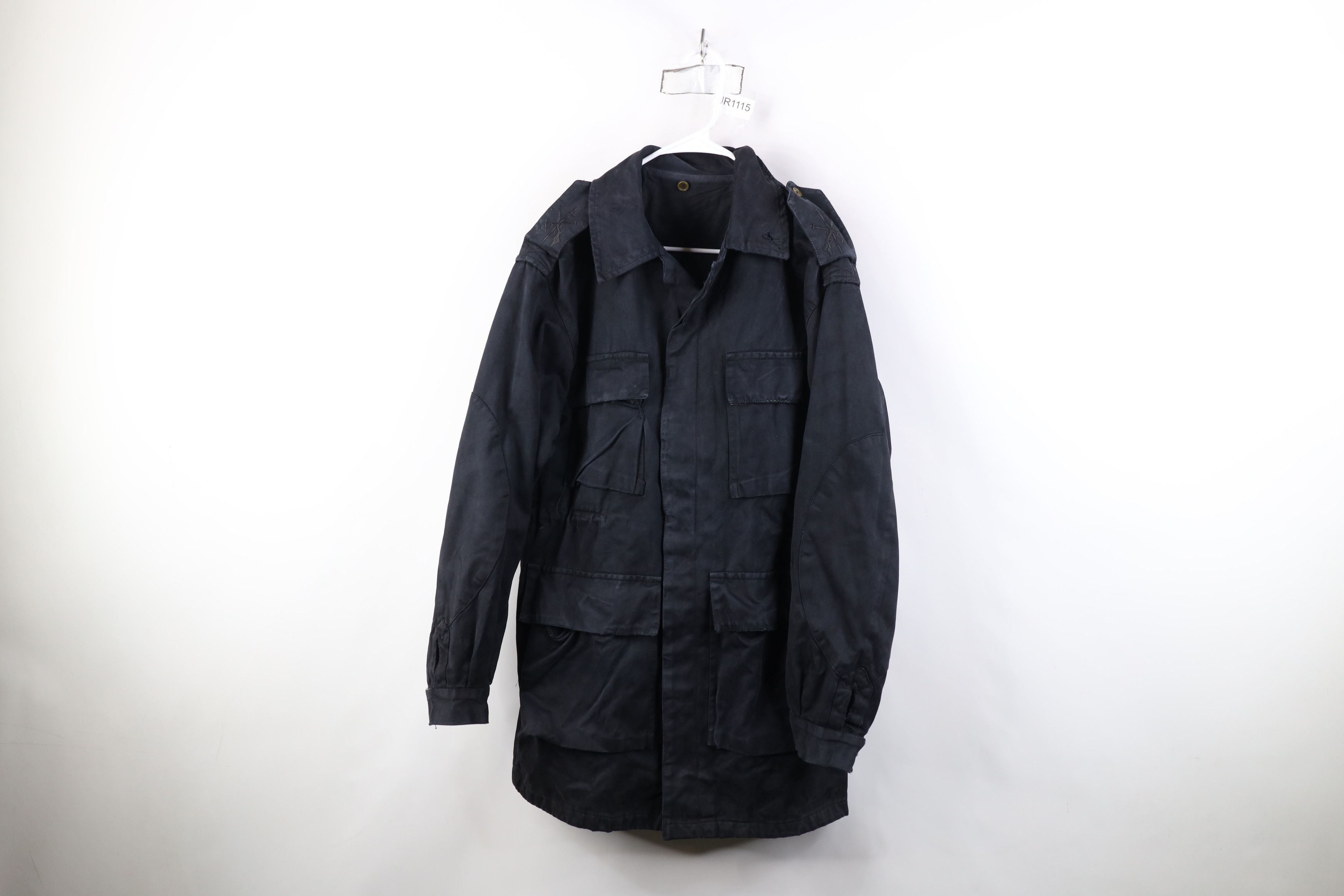 Vintage Vintage 70s Streetwear Military Field BDU Chore Jacket Size US L / EU 52-54 / 3 - 1 Thumbnail
