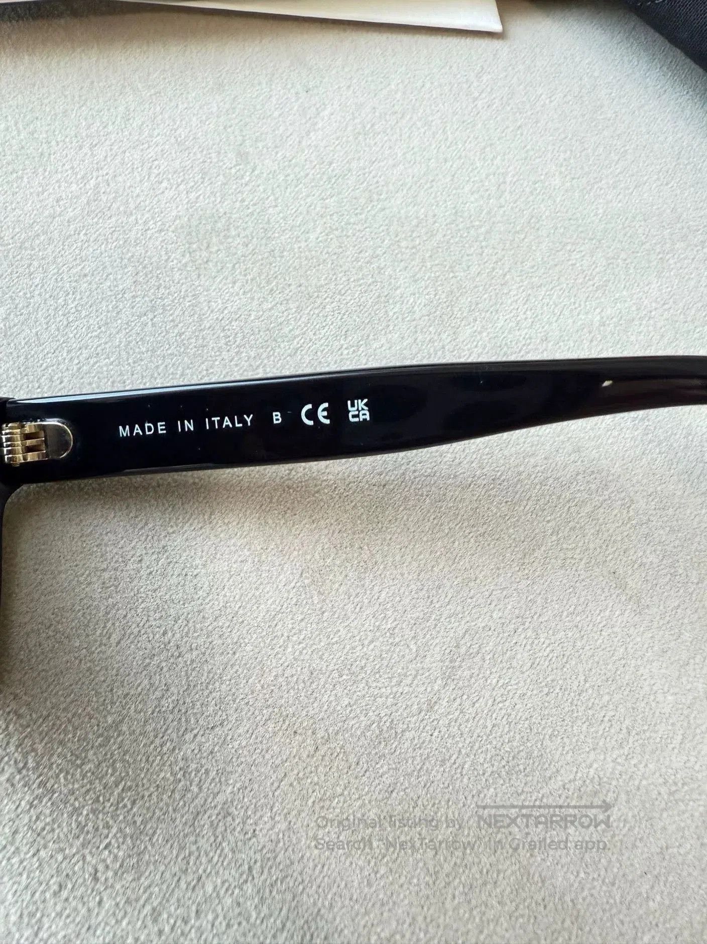 Chanel Chanel Classic Black Gold Sunglasses. Size ONE SIZE - 5 Thumbnail