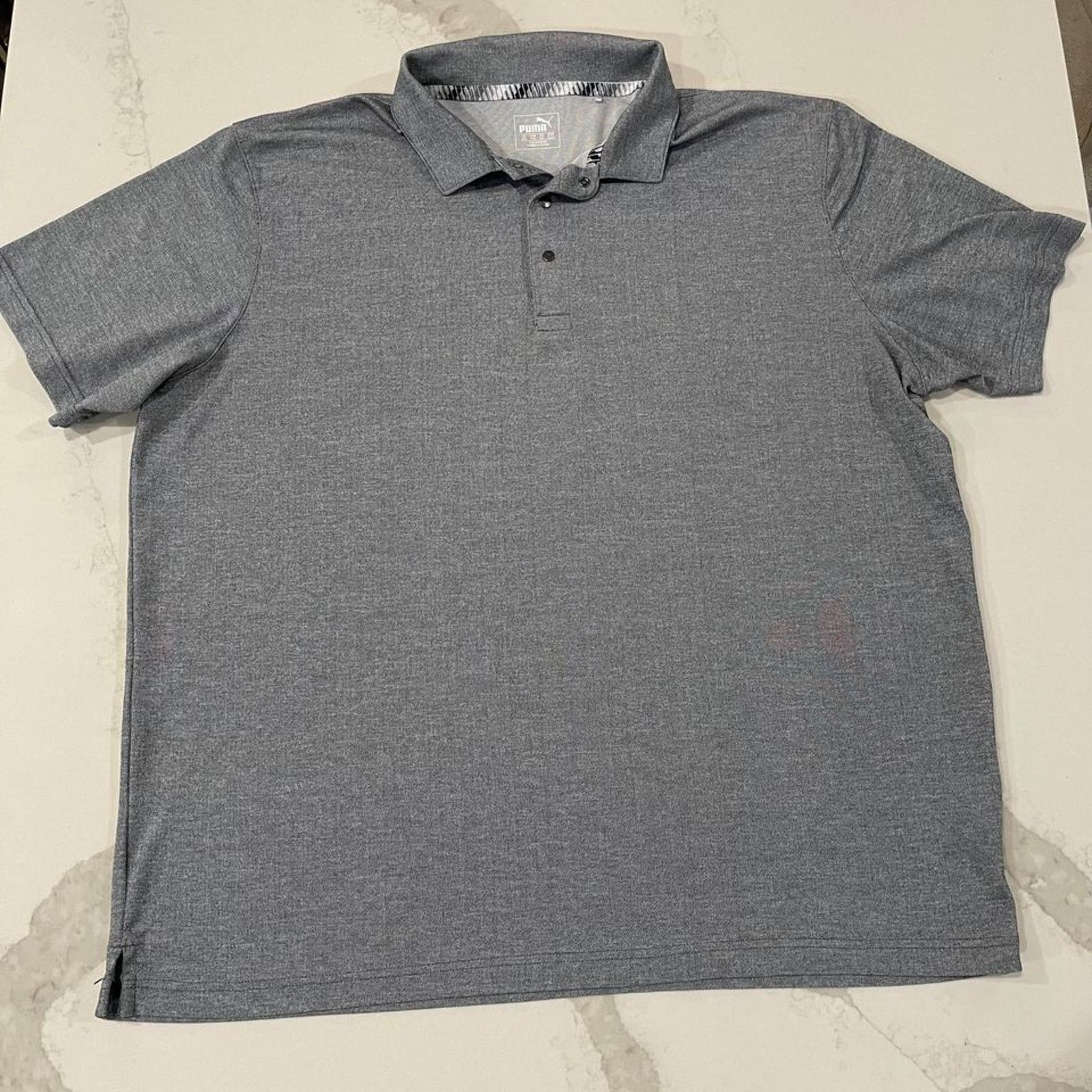 Puma Puma Grill To Green Golf Polo Gray Button Snap Men’s XXL Size US XXL / EU 58 / 5 - 1 Thumbnail