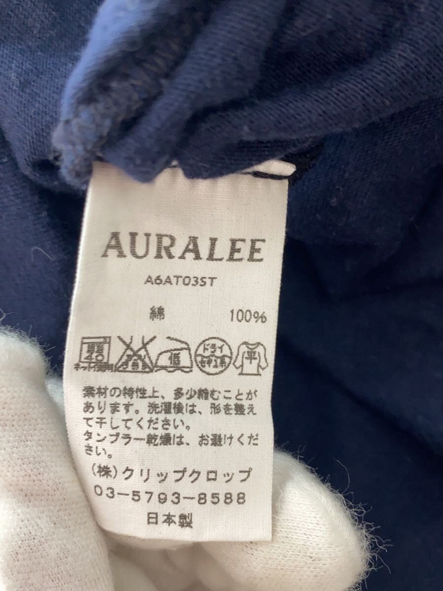 Auralee Blue Cotton Long-sleeved T-shirt Size US XXL / EU 58 / 5 - 3 Thumbnail