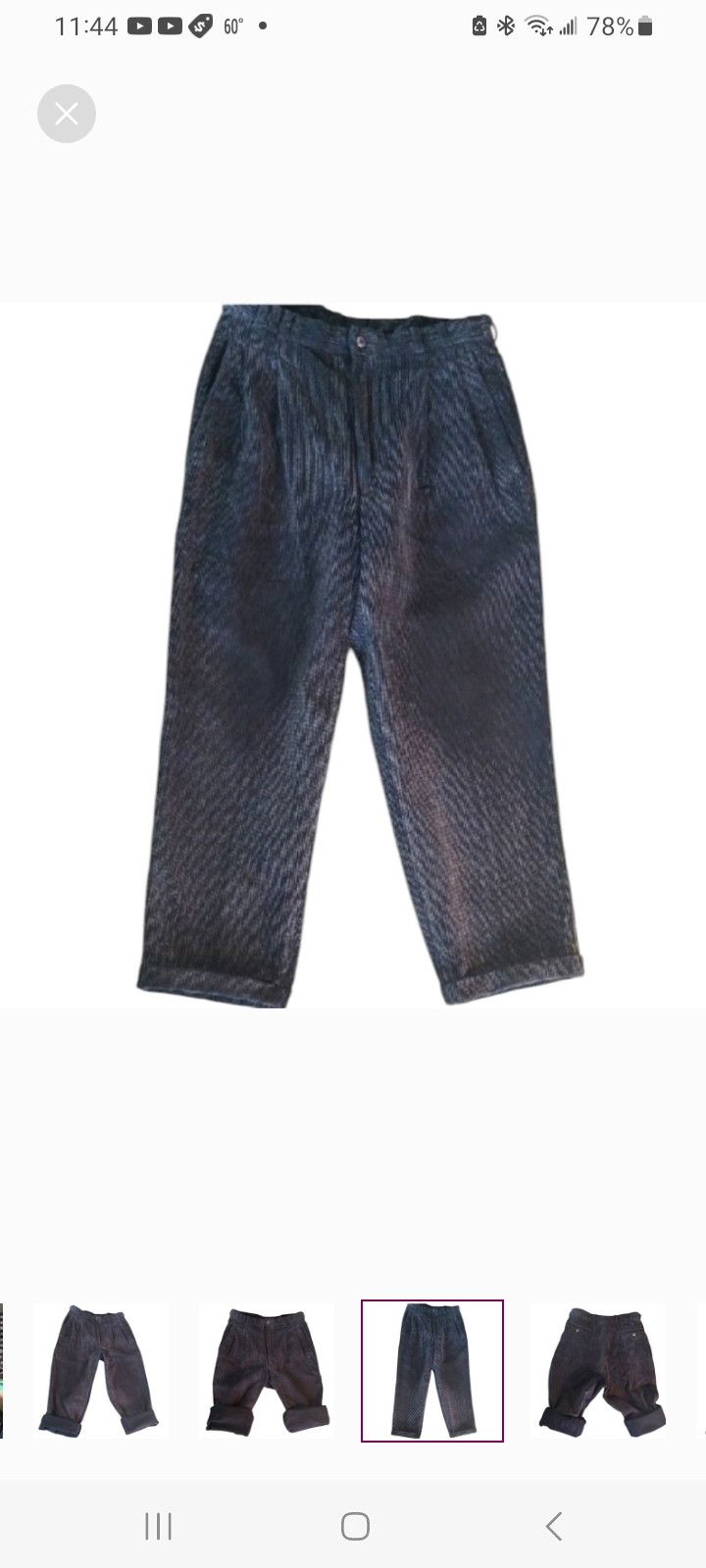 Alexander Julian Vintage 'COLOURS' by Alexander Julian Corduroy Pants Size US 32 / EU 48 - 8 Thumbnail