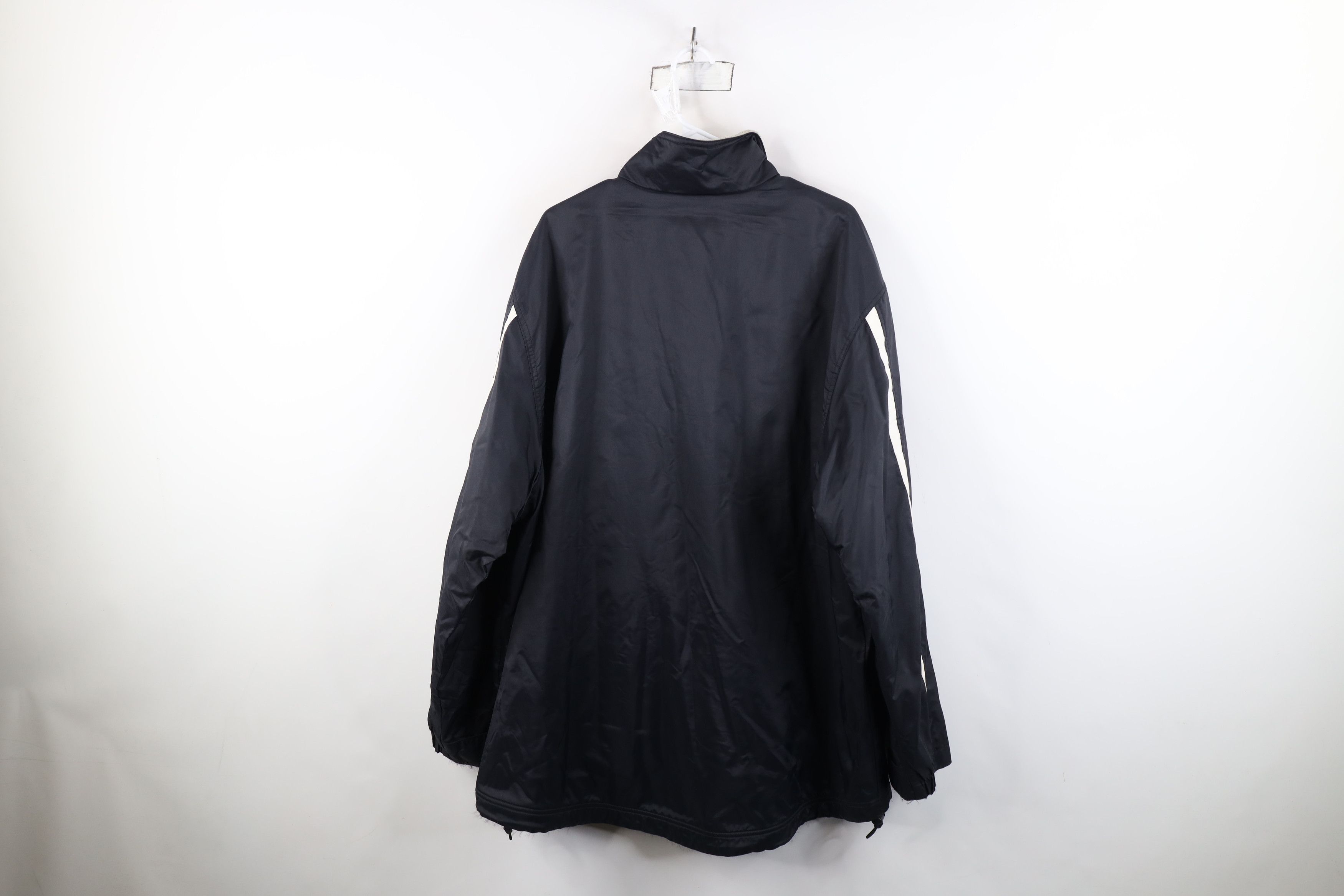 Nike Vintage 90s Nike Scott Mini Swoosh Fleece Lined Jacket Black Size US XL / EU 56 / 4 - 13 Thumbnail