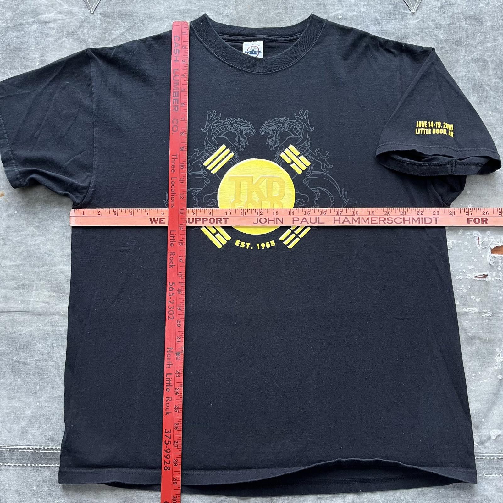 Vintage Vintage Y2K Taekwondo Championship Dragon Graphic Shirt Size US XL / EU 56 / 4 - 3 Thumbnail