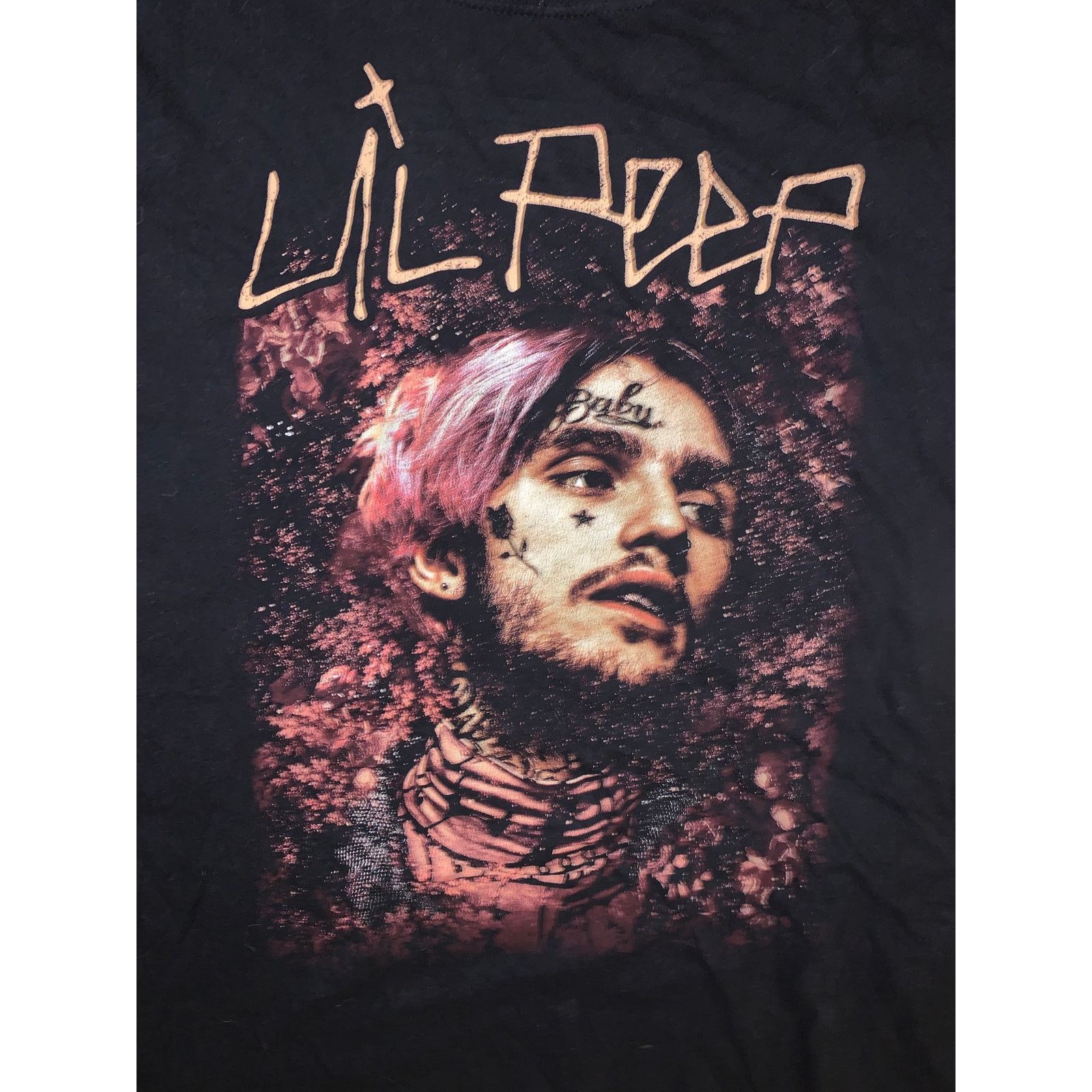 Lil Peep Hellboy Graphic T Shirt Black S Medium Emo Rap Tee