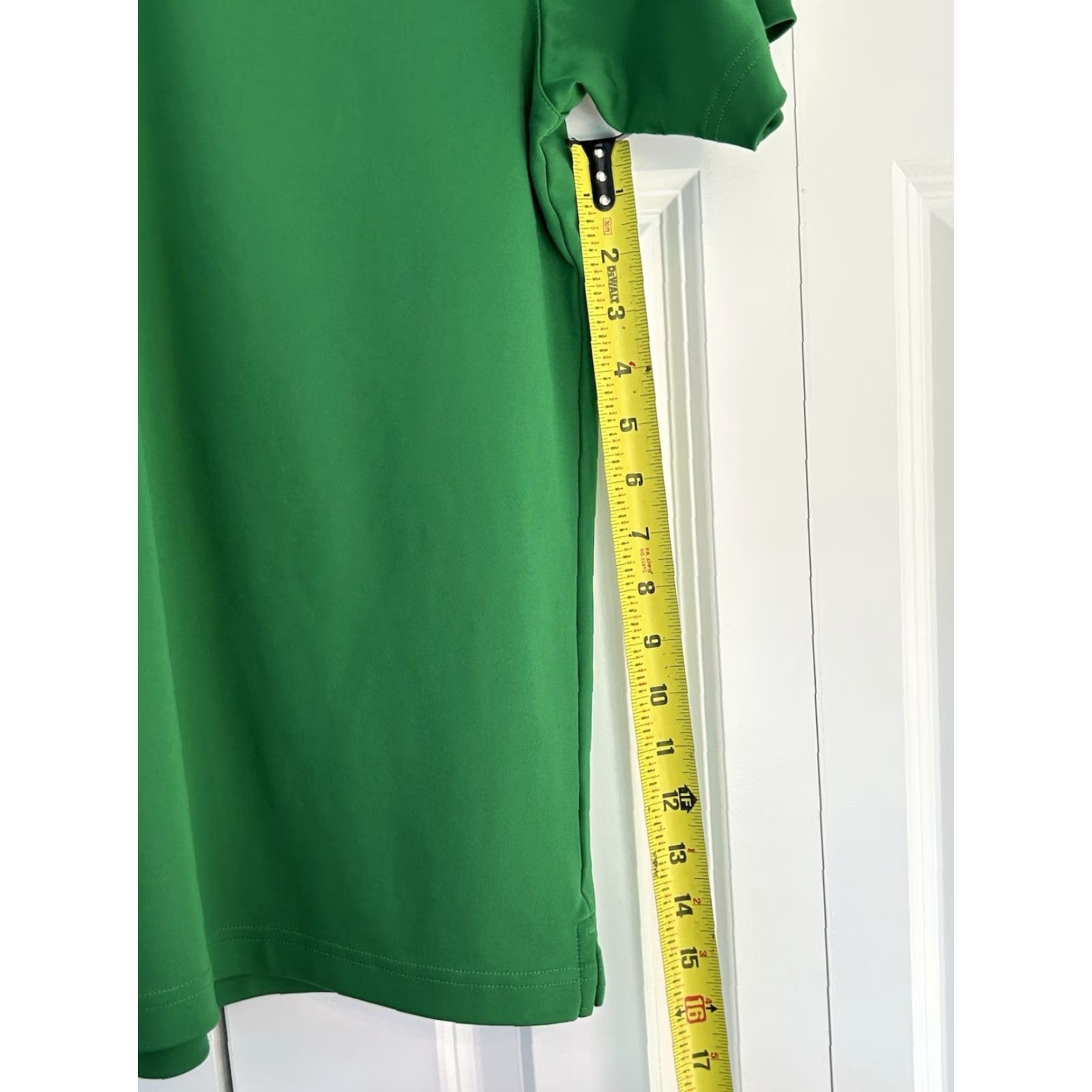 Under Armour Under Armour Notre Dame Golf Polo Shirt Green M Adult Short Sleeve Button Closure Collared Logo HeatGear Regular Fit Size US M / EU 48-50 / 2 - 5 Thumbnail
