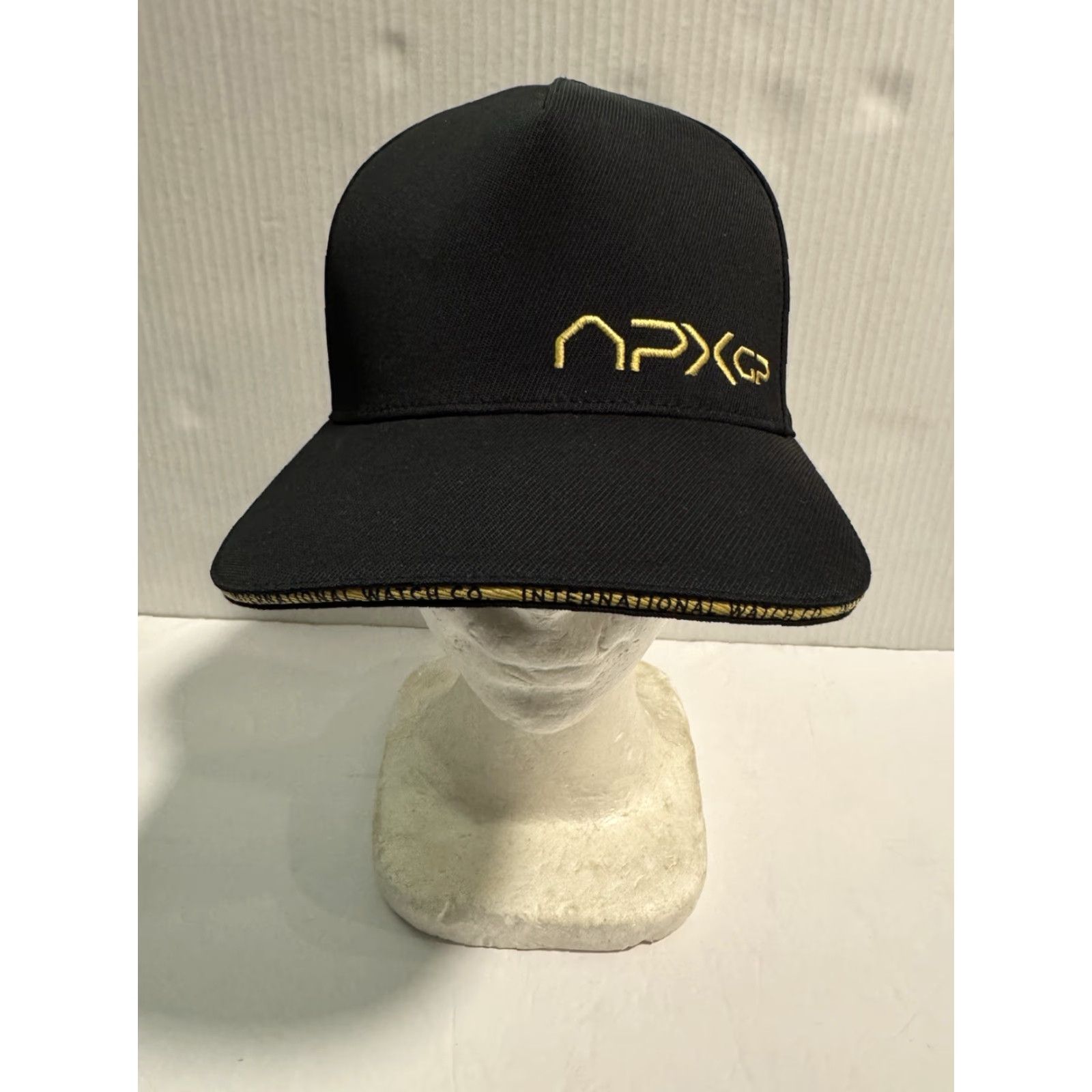 Vintage VINTAGE Official IWC Schaffhausen APX GP G/Force Black Hat Flexfit One Ten Rare Size ONE SIZE - 2 Thumbnail
