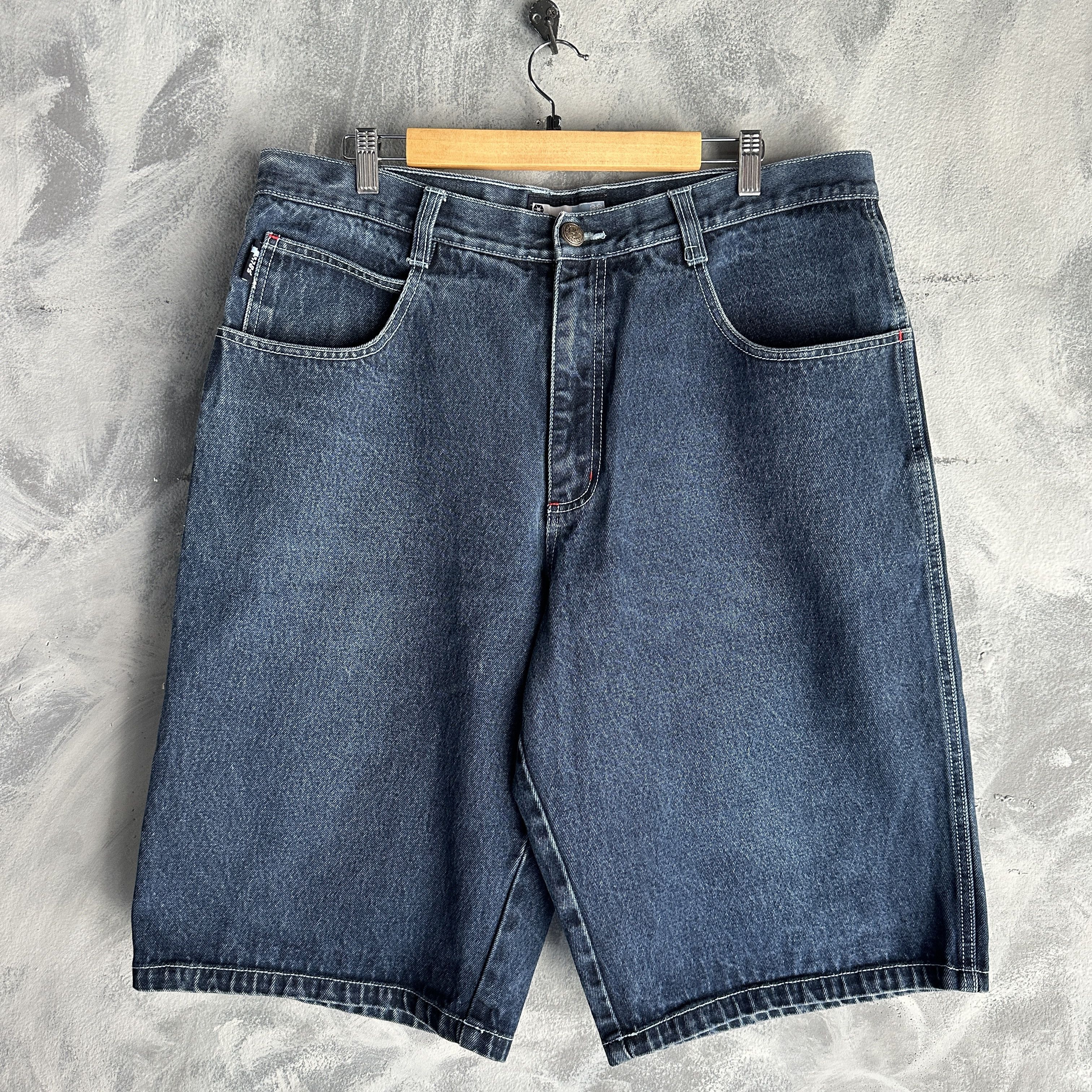Southpole Vtg Y2K Southpole Baggy Jorts Shorts Hip Hop 5 Pocket Denim Size US 38 / EU 54 - 2 Thumbnail