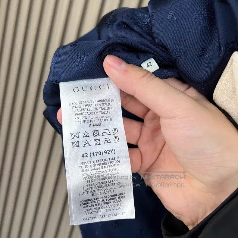 Gucci Gucci White orange colour block buckle cardigan coat Size M / US 6-8 / IT 42-44 - 7 Thumbnail