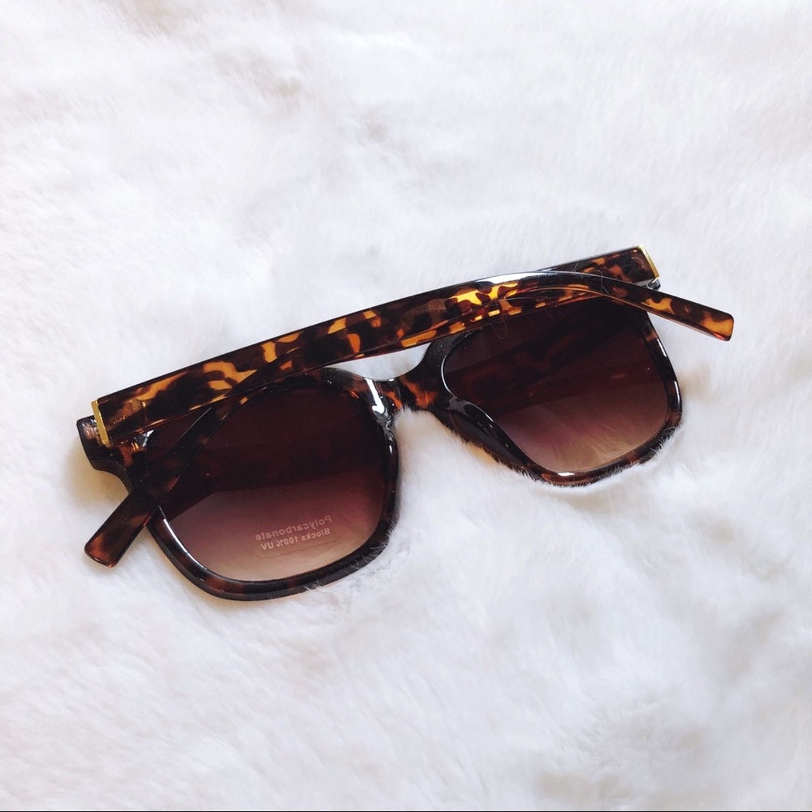 Other Cora Tortoise Brown Classic Square Sunglasses Size ONE SIZE - 7 Thumbnail