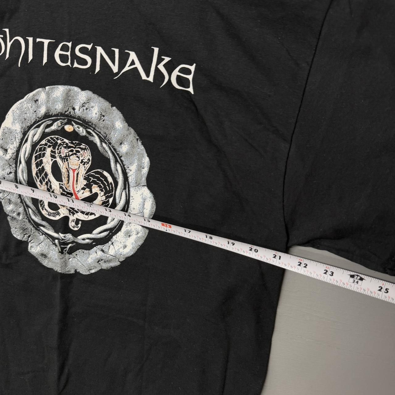Giant × Vintage Vintage Whitesnake 2003 Tour Band Tee Shirt Black Large Size US L / EU 52-54 / 3 - 6 Thumbnail