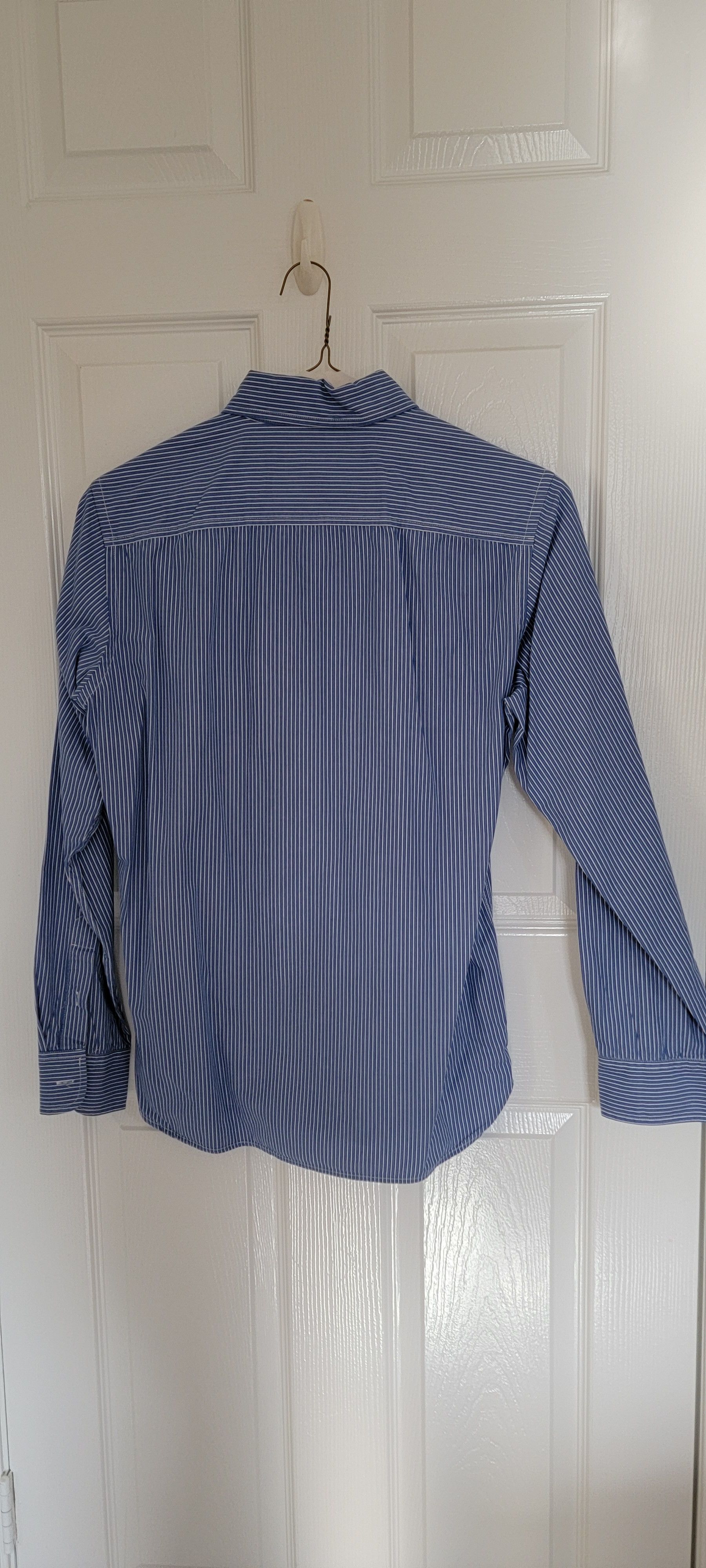 American Eagle Outfitters Blue pinstripe shirt Size US S / EU 44-46 / 1 - 2 Thumbnail