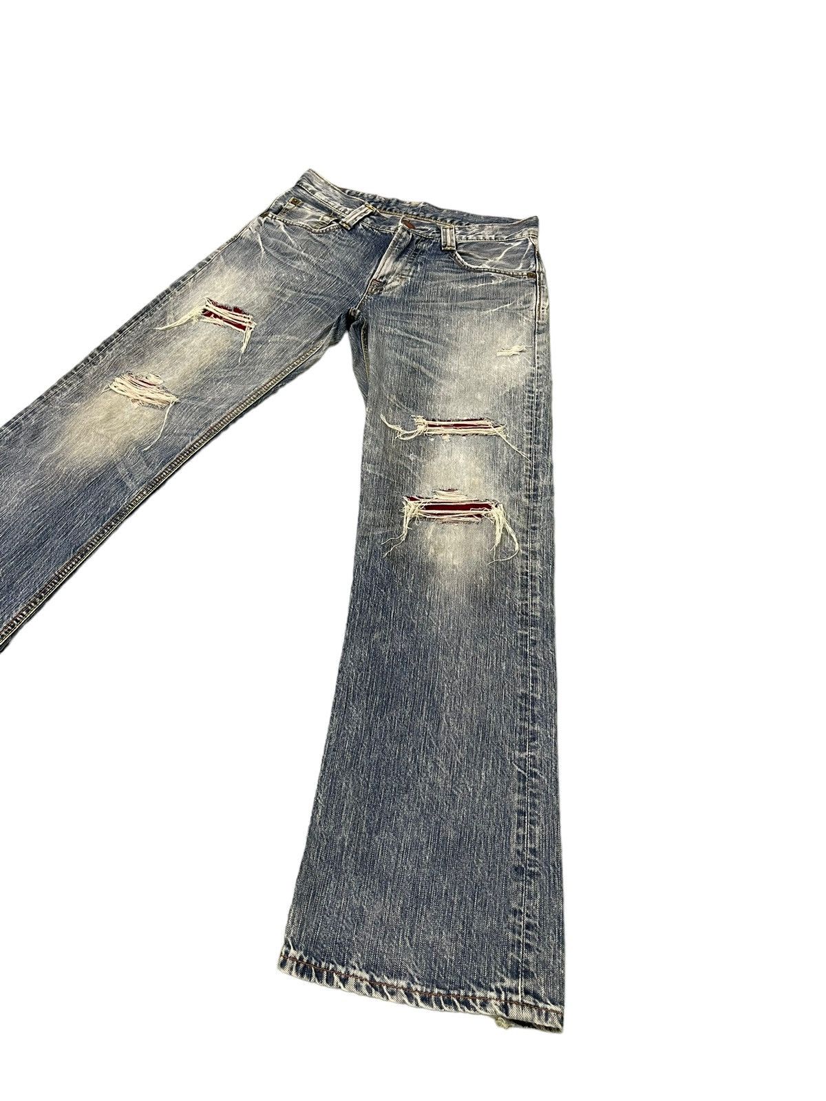 Edwin Distress Jeans Edwin Japan Faded Regular 8🟦1 Size US 31 - 3 Thumbnail