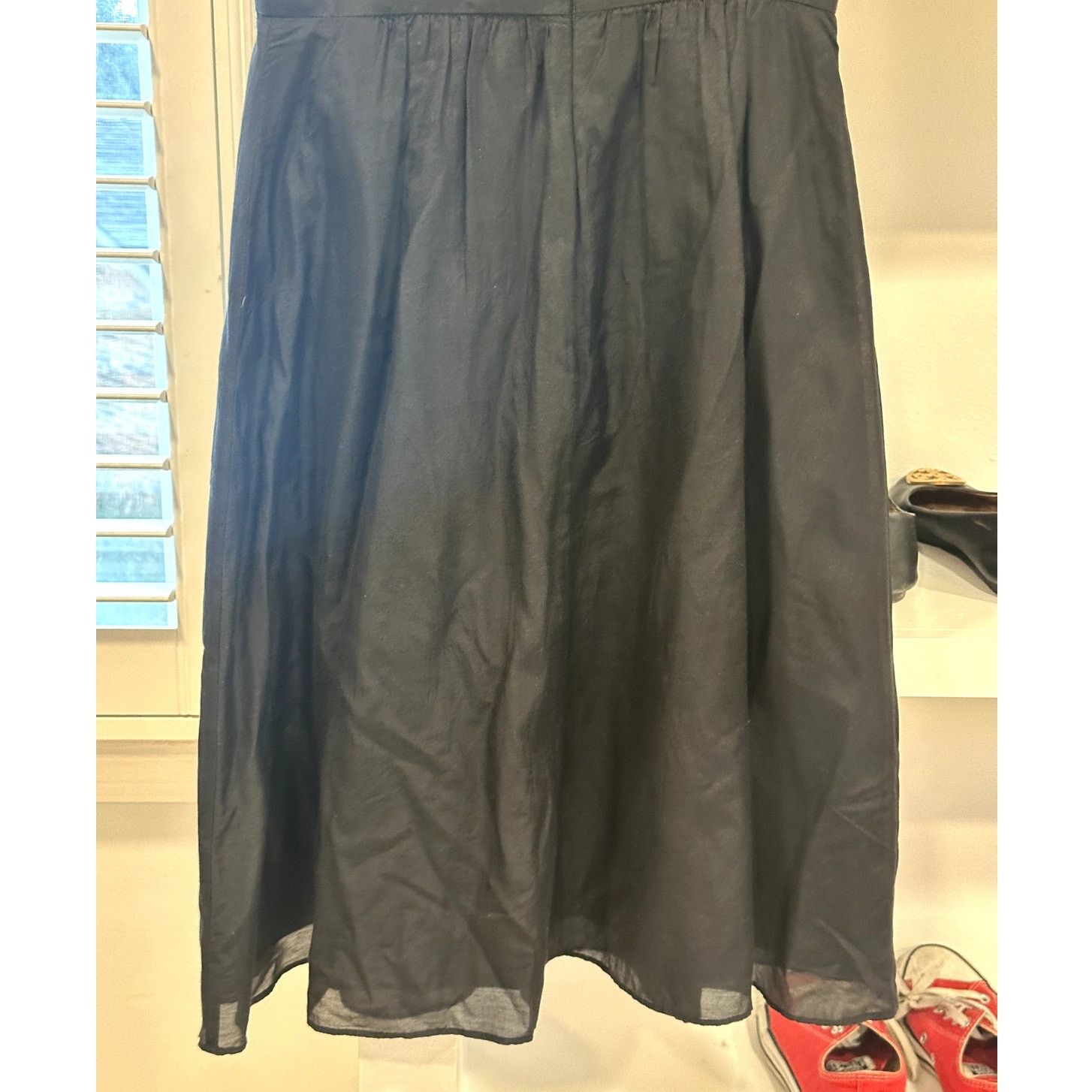 White House Black Market White House Black Market Black Fit Flare Sleeveless Dress 00 Size XXS / US 00 / IT 34 - 6 Thumbnail