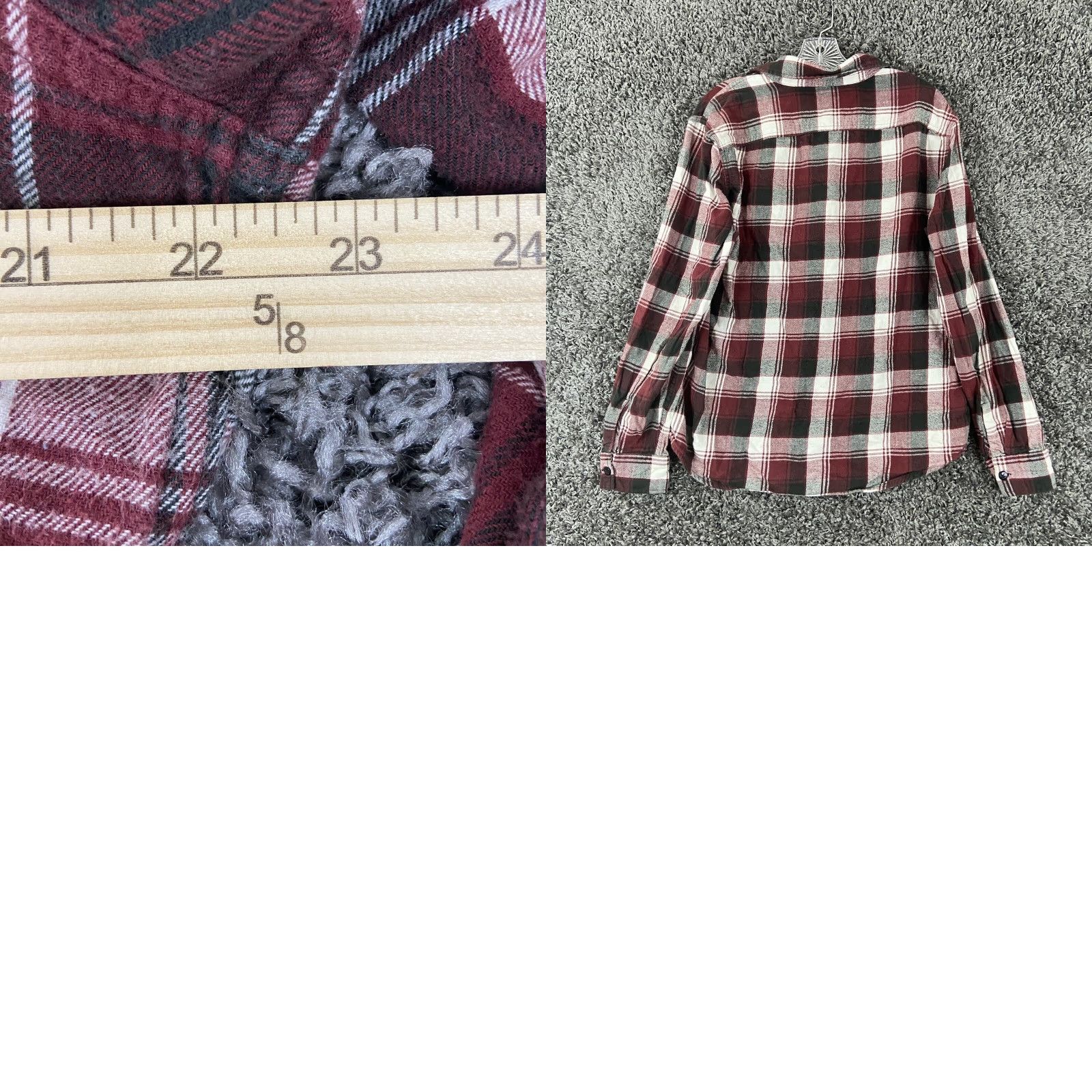 American Eagle Outfitters American Eagle Outfitters Shirt Men L Multicolor Plaid Long Sleeve Button Up Flannel Size US L / EU 52-54 / 3 - 8 Thumbnail
