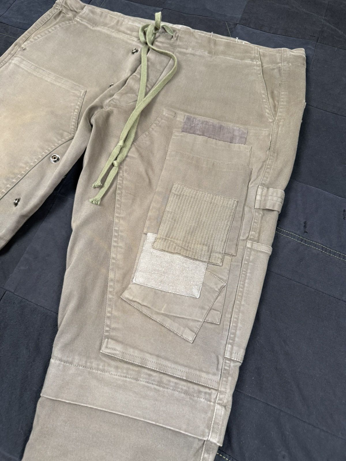 Greg Lauren Stretch Denim Cargo Size US 34 / EU 50 - 2 Thumbnail