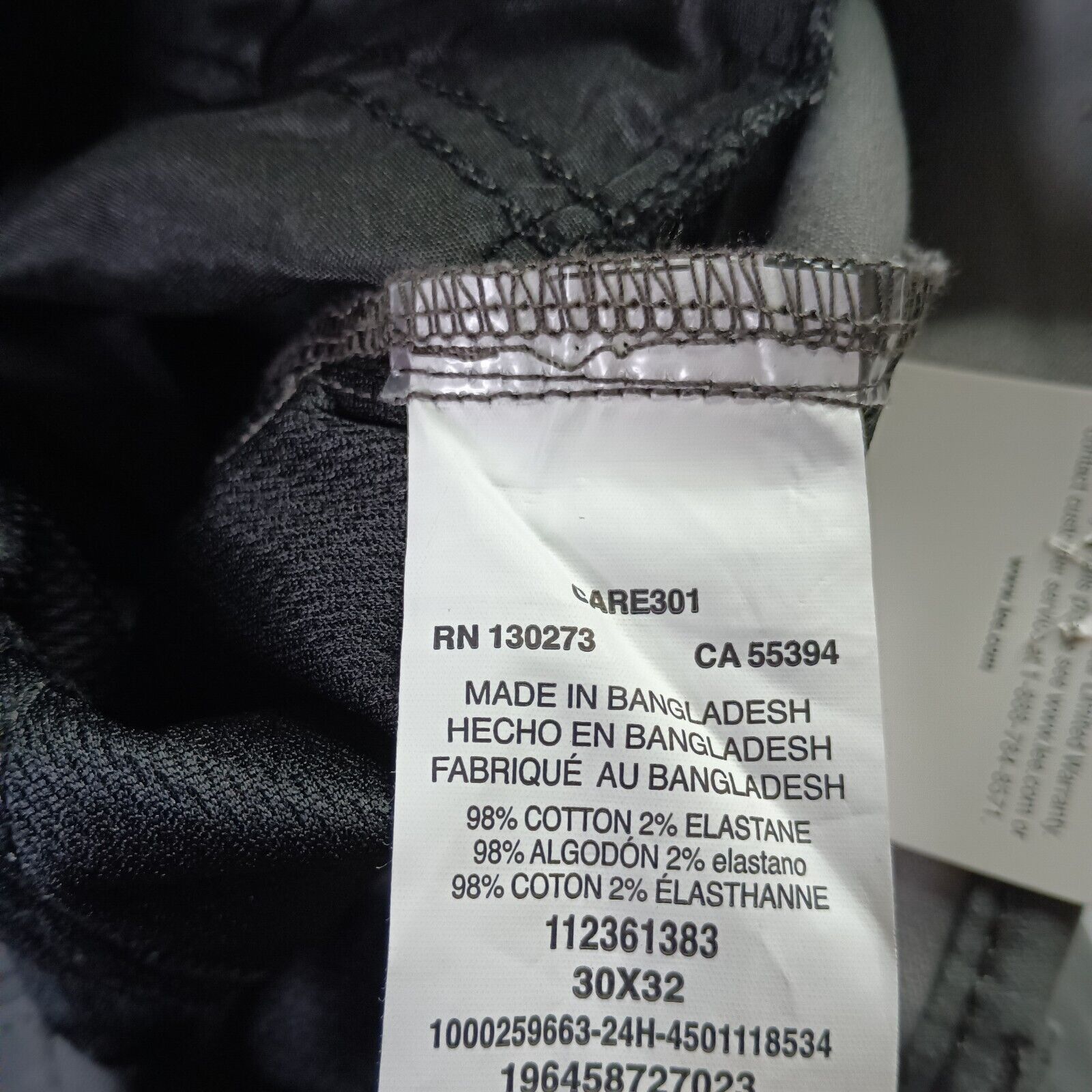 Lee Lee Chino Motion Flex Waistband Pants Men's 30x32 Gray Slim Size US 30 / EU 46 - 6 Thumbnail