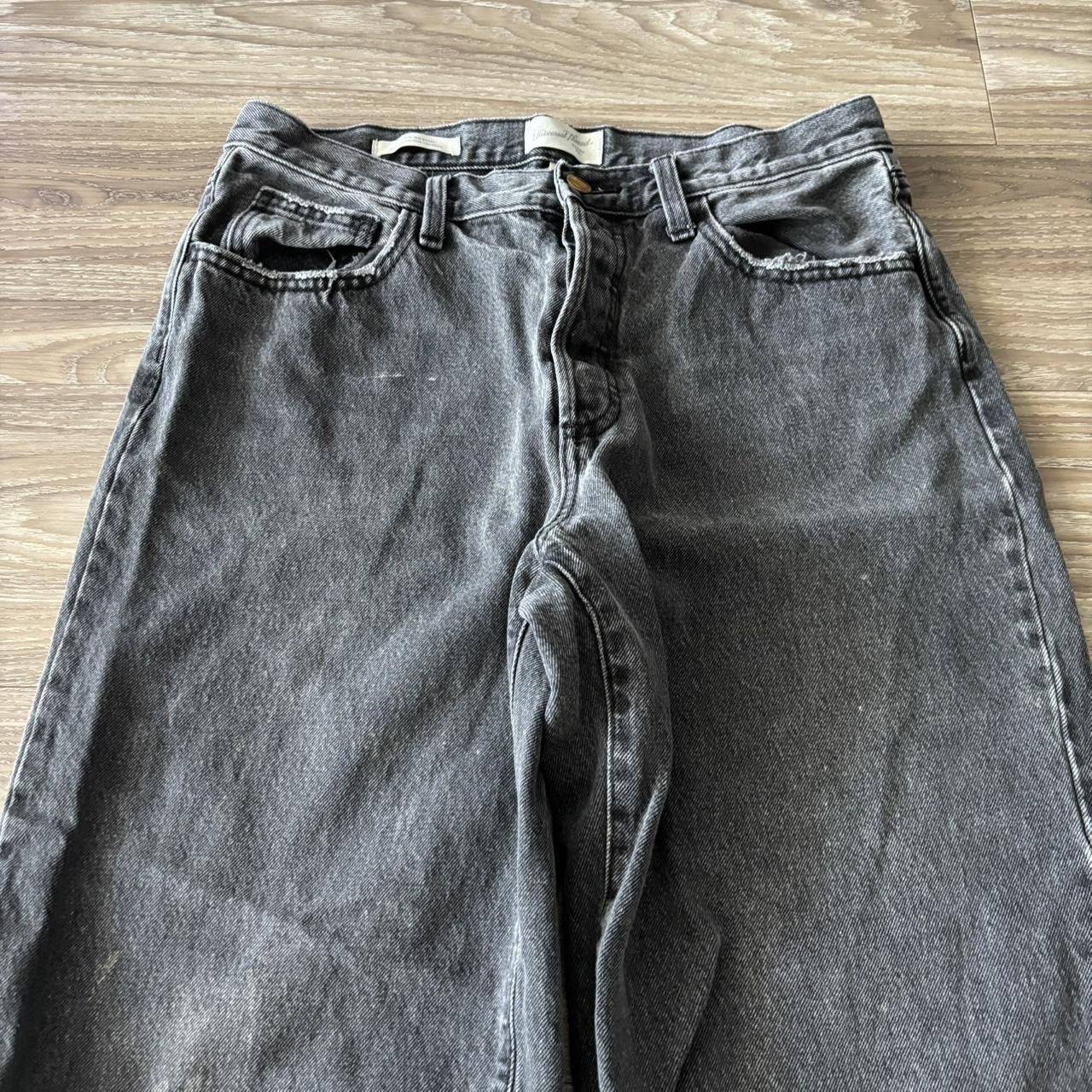 Vintage Crazy Vintage Y2K/2000s Grunge Faded Black Denim Jeans! 31x31 Size US 31 - 5 Thumbnail