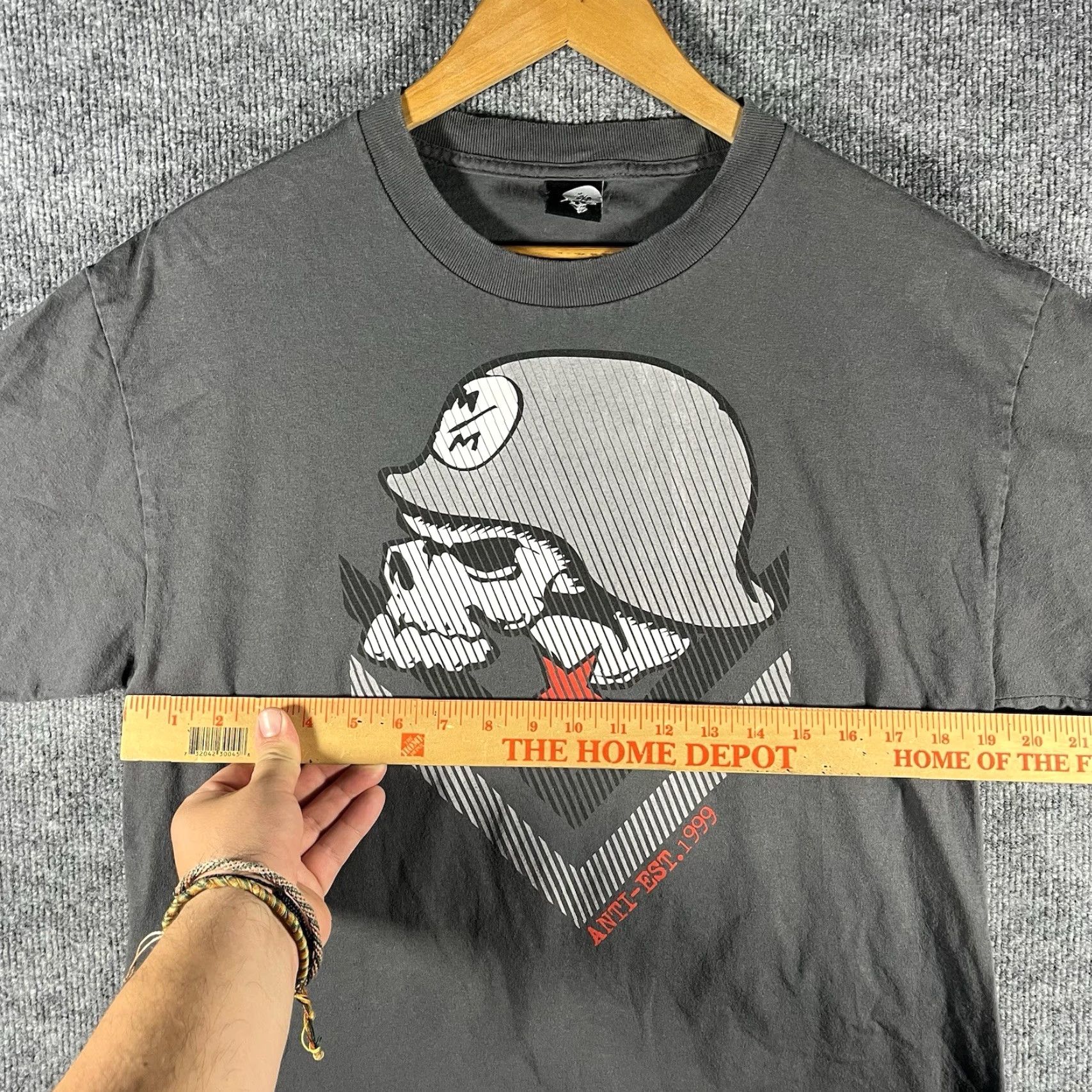 Metal Mulisha VINTAGE Metal Mulisha T-Shirt Shirt Mens M Gray Graphic Print 90s Grunge Skull Logo Y2K Mens Size US M / EU 48-50 / 2 - 4 Thumbnail