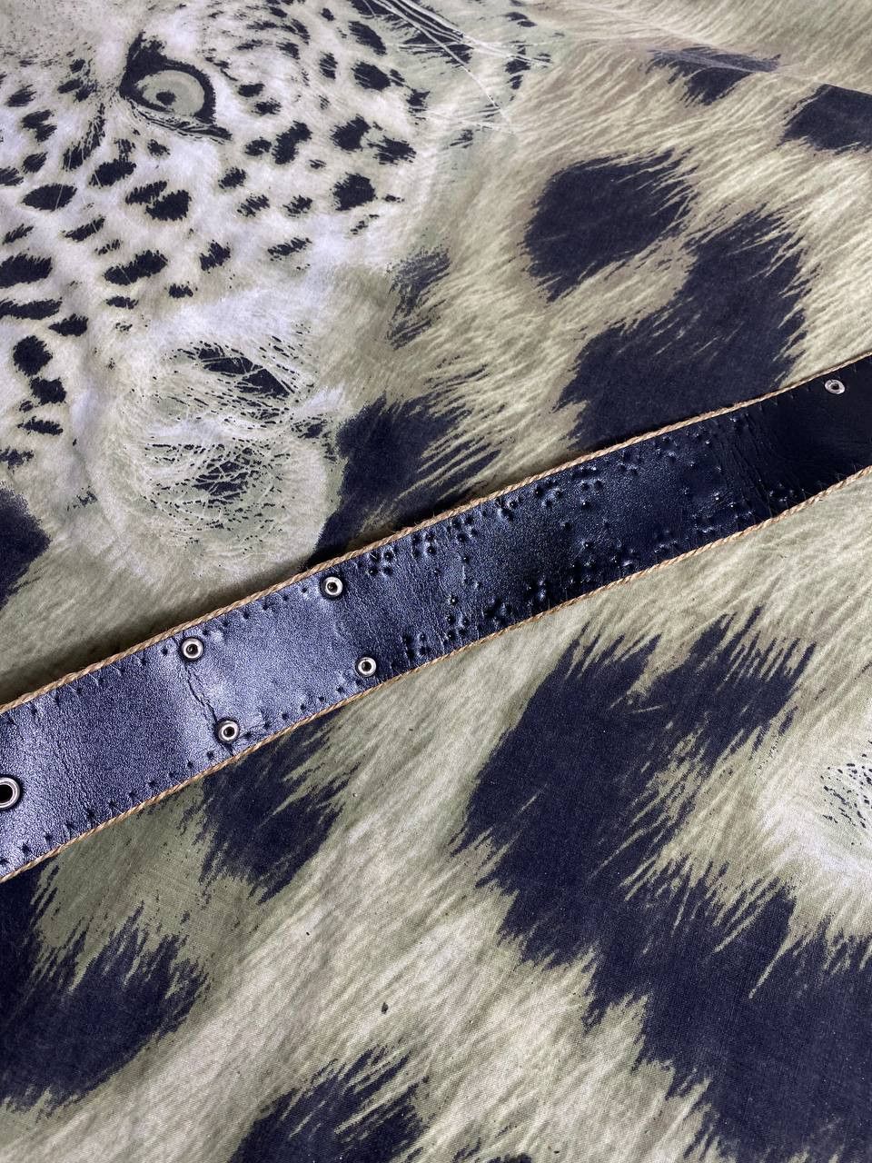 Japanese Brand Avant-garde Belt With Heavy Metal Chain Punk Emo Rock Goth Size ONE SIZE - 5 Thumbnail