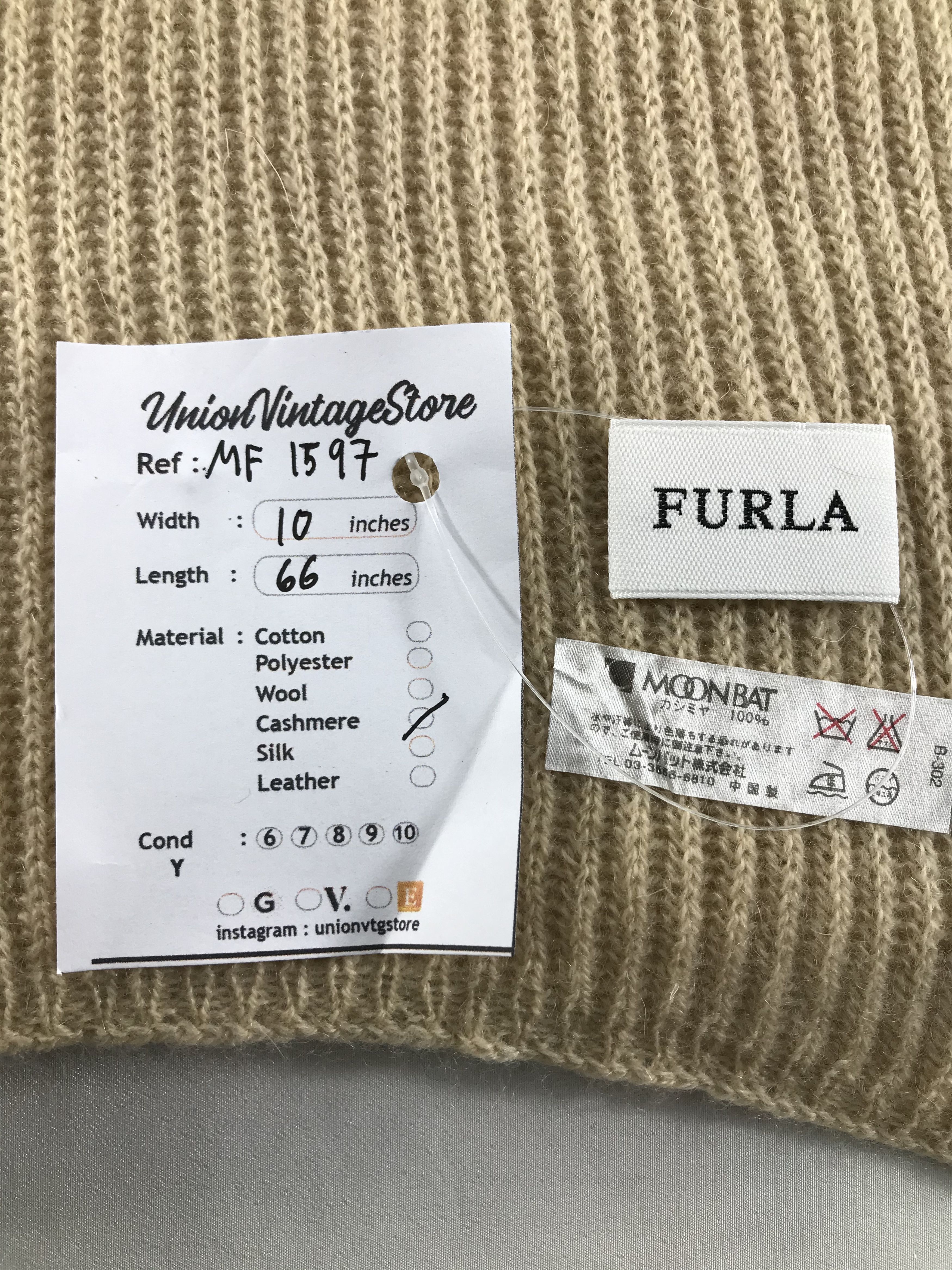 Furla Vintage Furla Scarf/Muffler/Neckwear MF1597 Size ONE SIZE - 5 Thumbnail