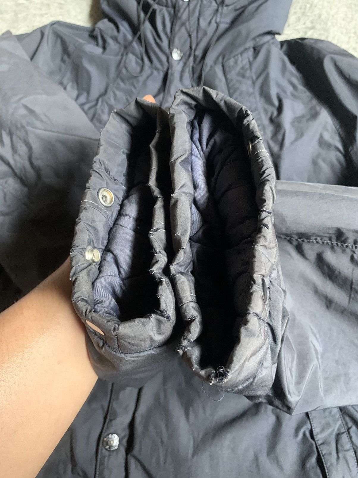 Stone Island Stone Island AW 2004 Paul Harvey Double Hooded Jacket Size US XL / EU 56 / 4 - 2 Thumbnail