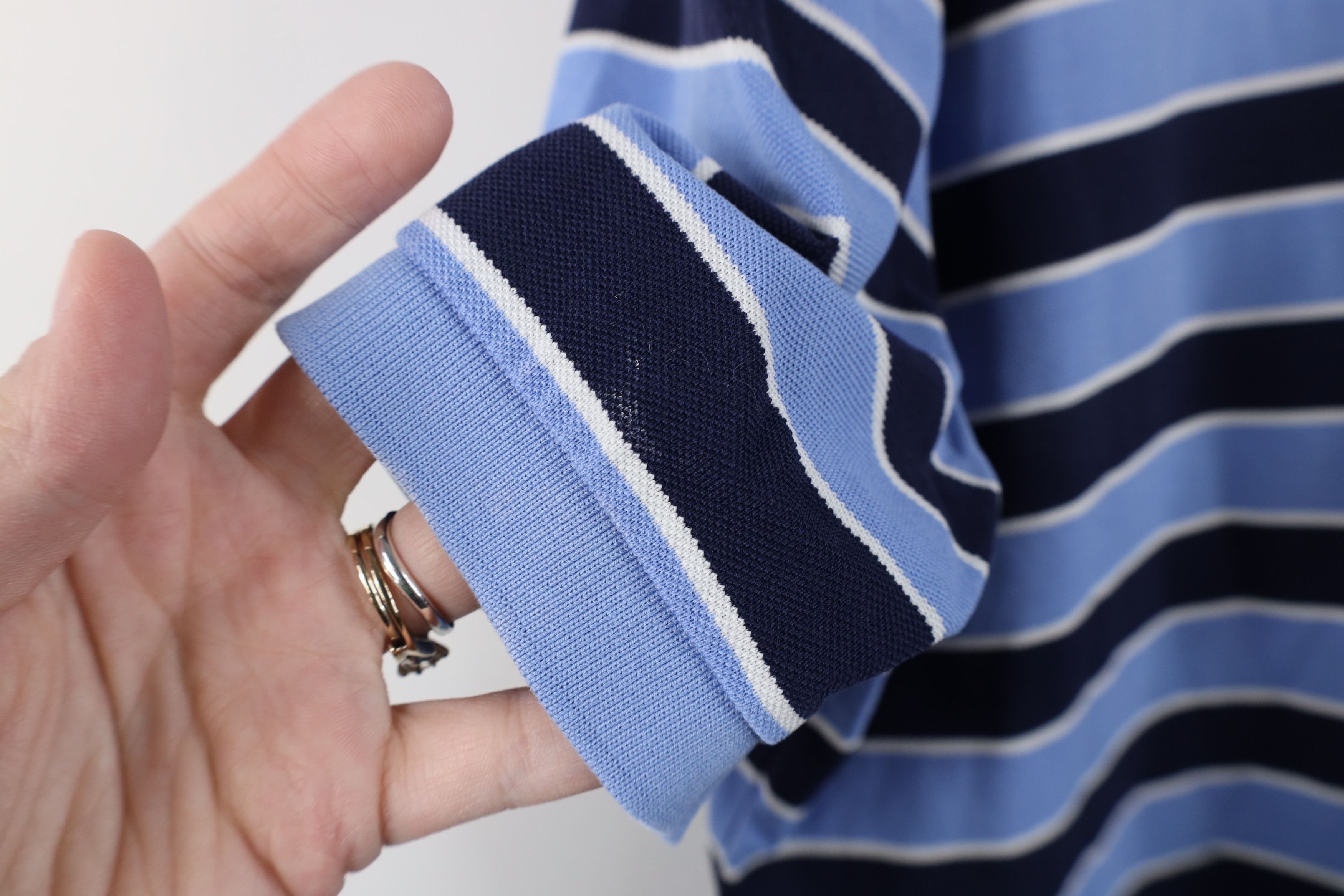 Ralph Lauren Polo Golf Ralph Lauren Striped Color Block Knit Polo Shirt Size US XL / EU 56 / 4 - 7 Thumbnail