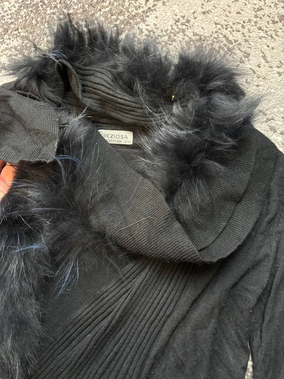 If Six Was Nine × Vintage Y2K Leather Style Long Fur Collar Motorcycle Asymmetrical Ve Size US M / EU 48-50 / 2 - 3 Thumbnail
