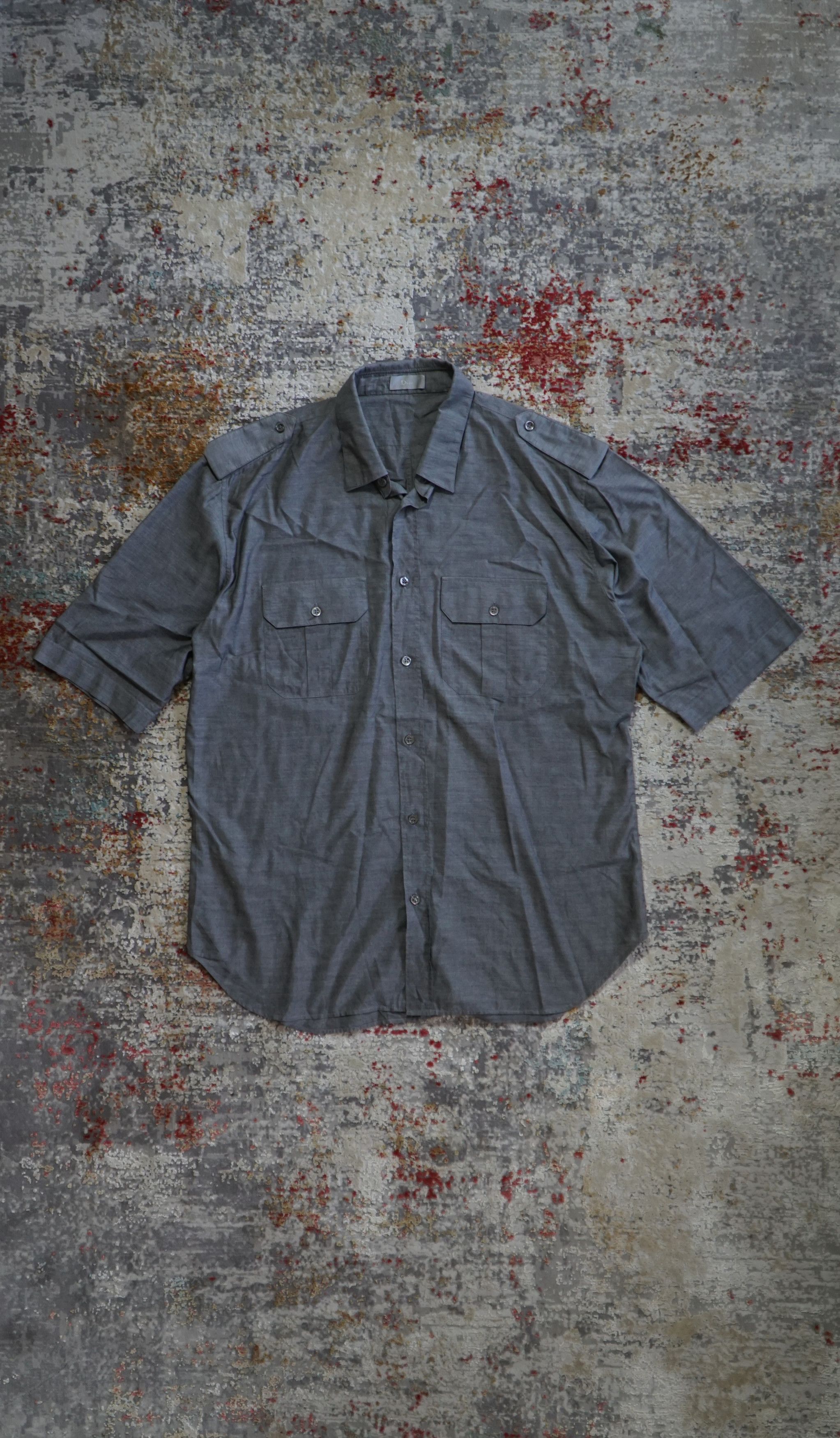 Dior Dior Homme Ss07 "We Look Good Together" Military Shirt Size US L / EU 52-54 / 3 - 1 Thumbnail
