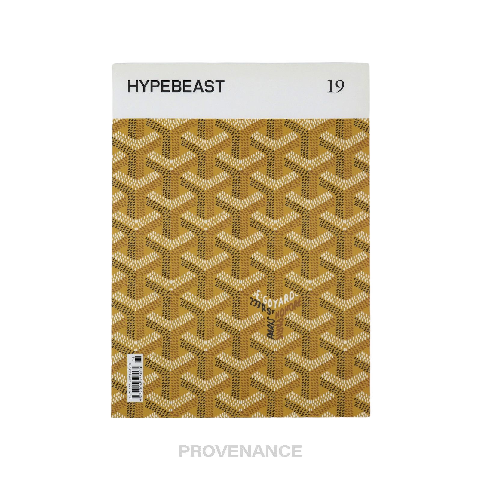 Goyard × Hypebeast 🔴 Hypebeast Issue #19 - Goyard (Yellow) Size ONE SIZE - 3 Thumbnail