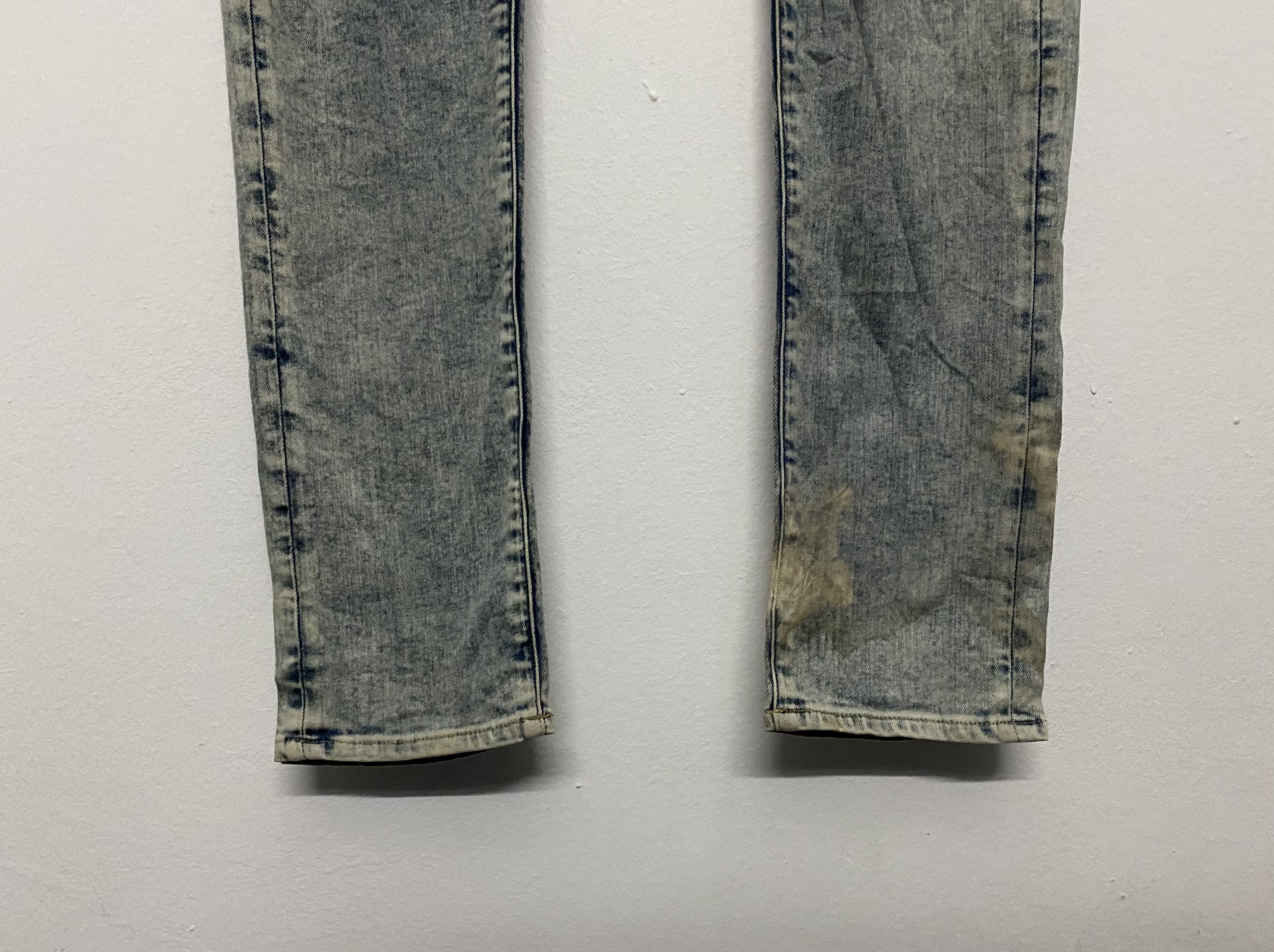 G-Star RAW Revend Super Slim Jeans Acid Wash Distressed jean