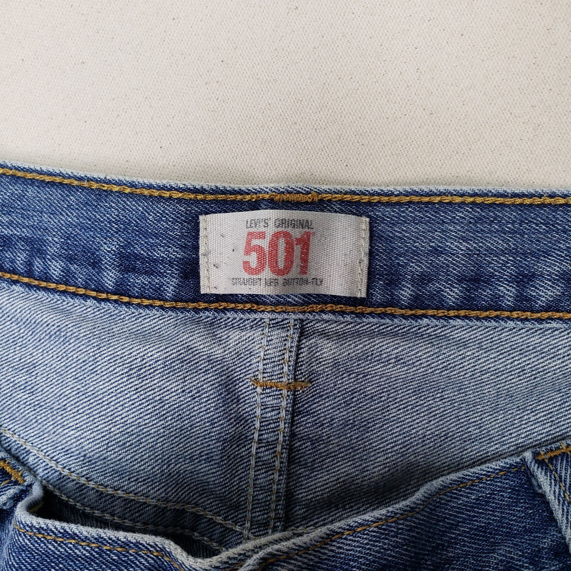 Levi's Levi's 501 Men's Straight Leg Button Fly Jeans 40/34 Size US 40 / EU 56 - 6 Thumbnail