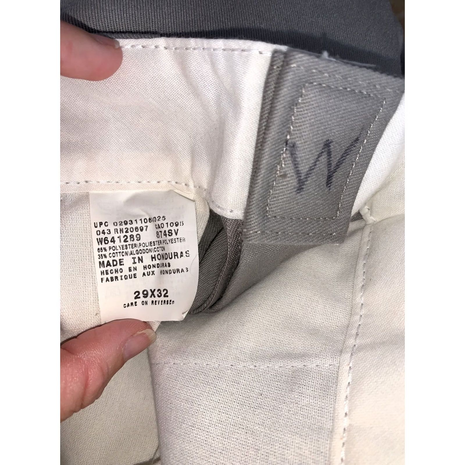Dickies VINTAGE Dickies Gray Twill Work Pants Mens 29x32-7998 Shirt Pants Adult 1990s Mens Size US 29 - 4 Thumbnail